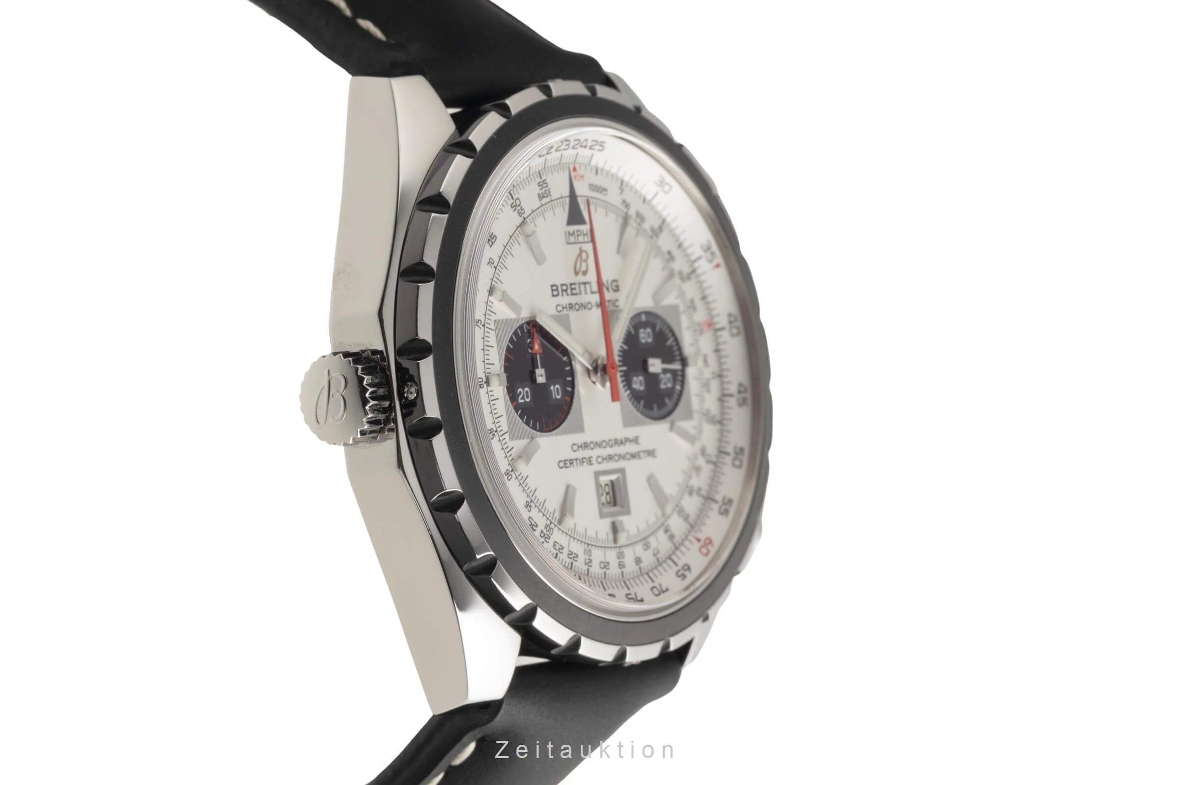 Breitling Chrono-Matic chronograph steel automatic men's watch A41360  [2404911] - Image 8