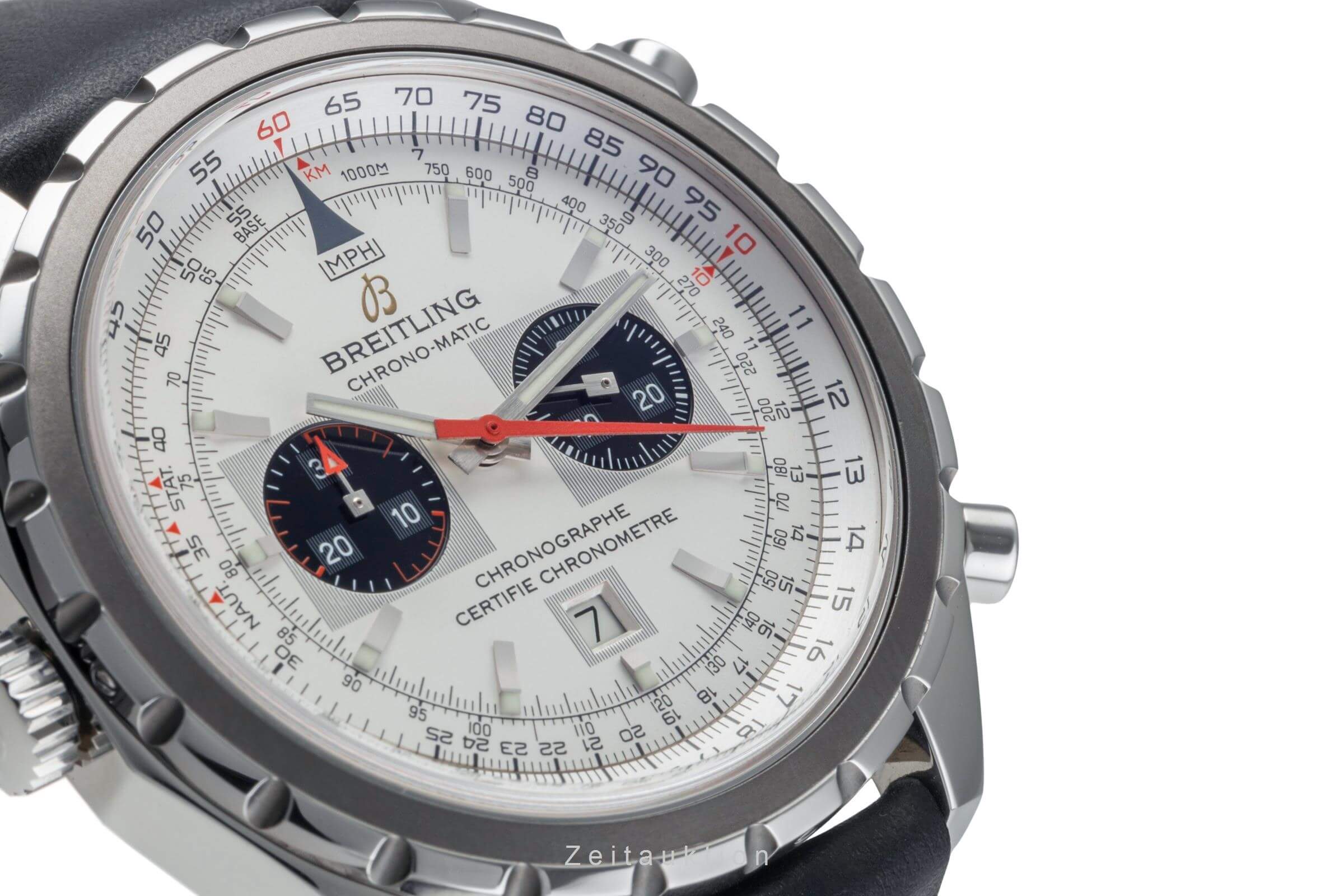 Breitling Chrono-Matic chronograph steel automatic men's watch A41360  [2405590] - Image 13