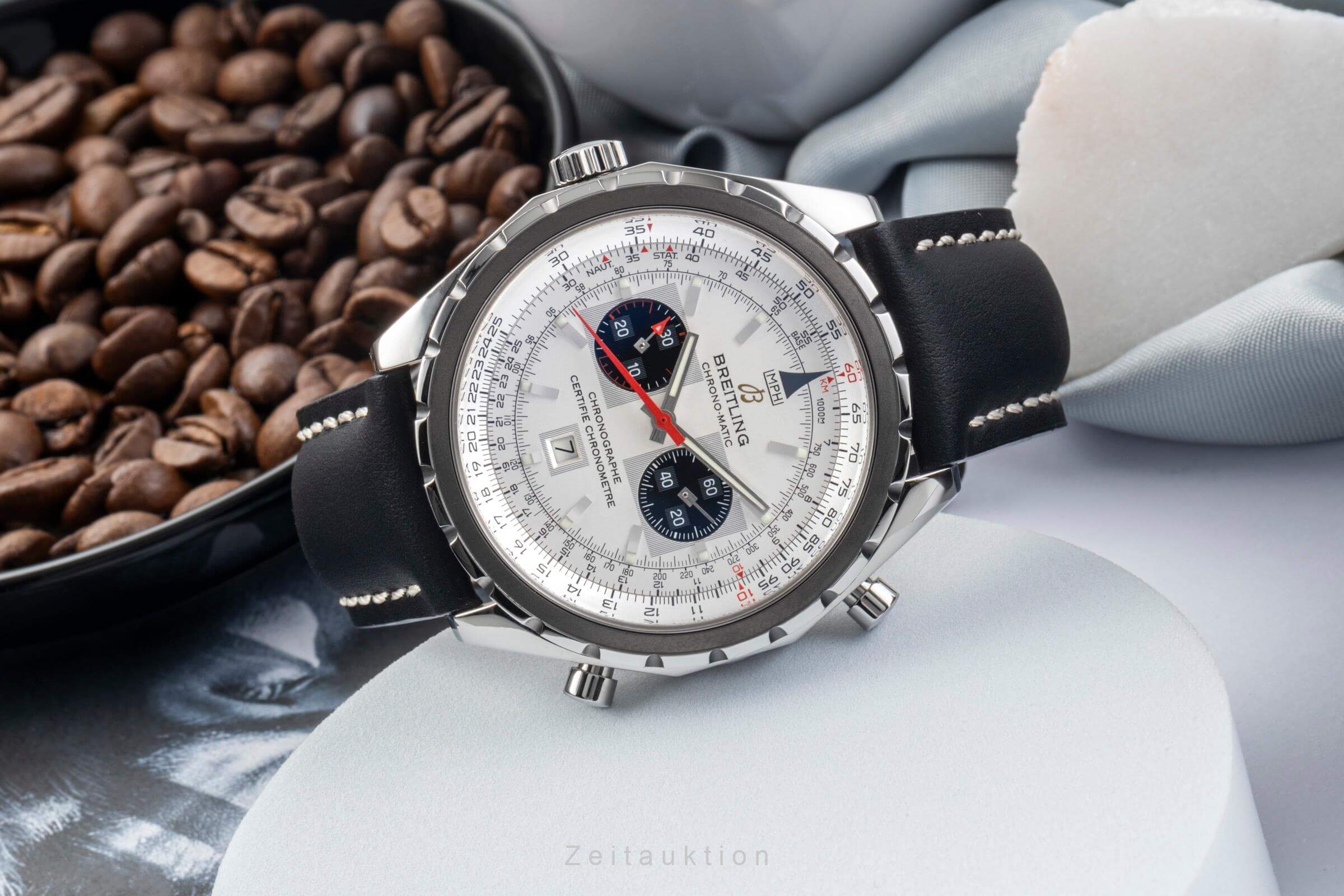 Breitling Chrono-Matic chronograph steel automatic men's watch A41360  [2405590] - Image 2