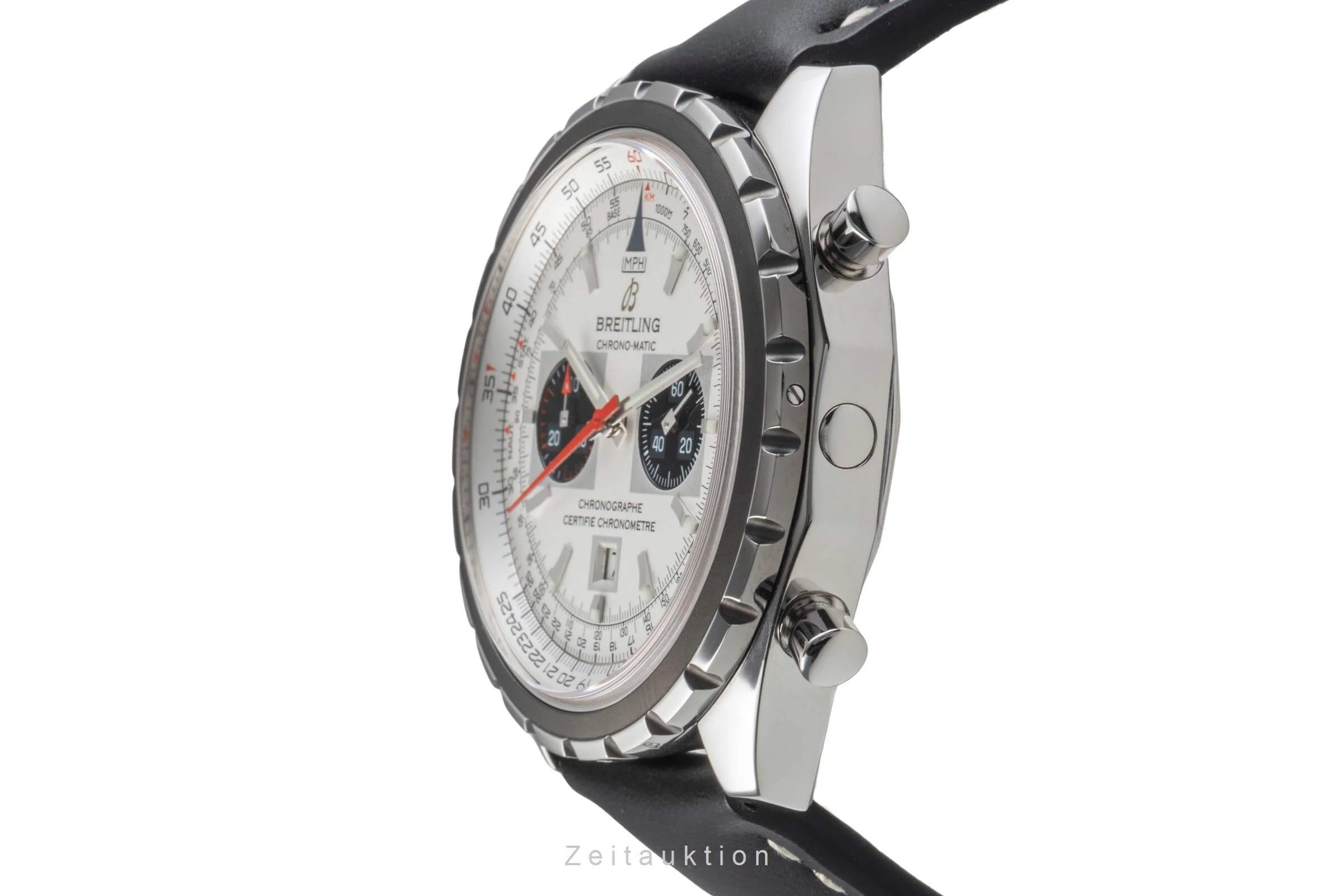 Breitling Chrono-Matic chronograph steel automatic men's watch A41360  [2405590] - Image 6