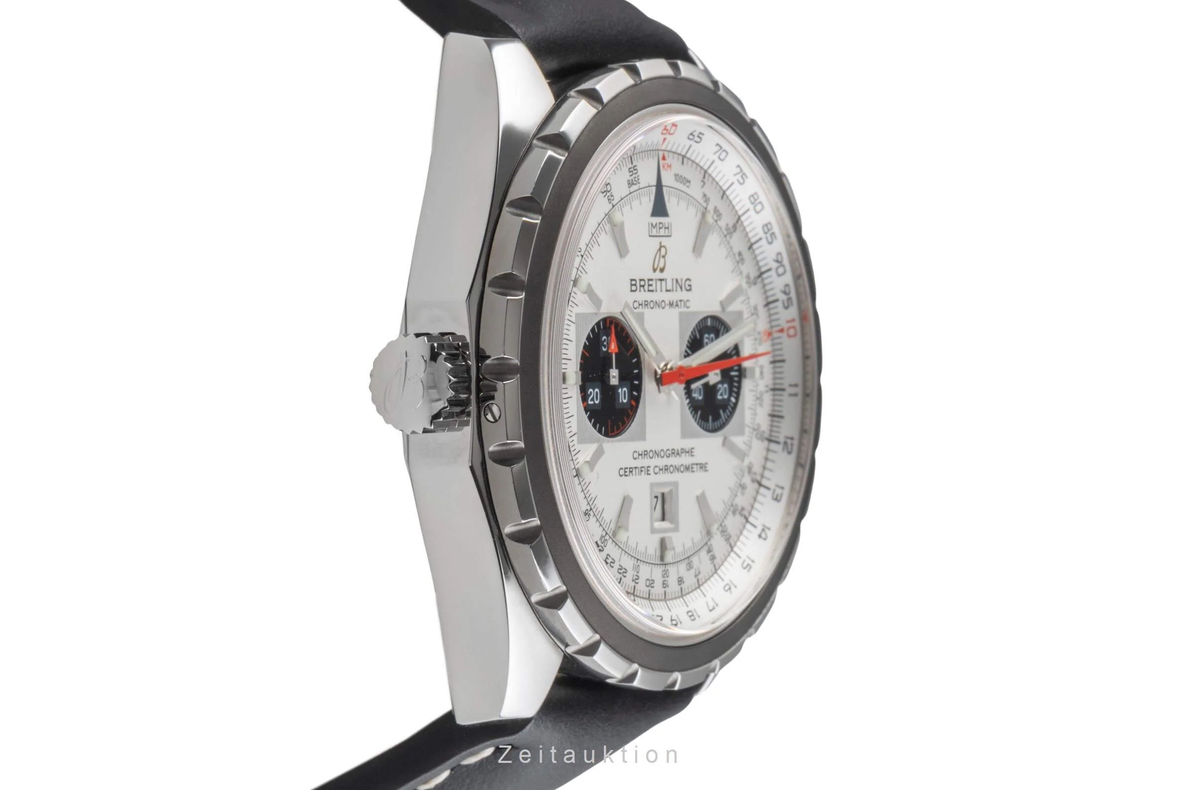 Breitling Chrono-Matic chronograph steel automatic men's watch A41360  [2405590] - Image 7