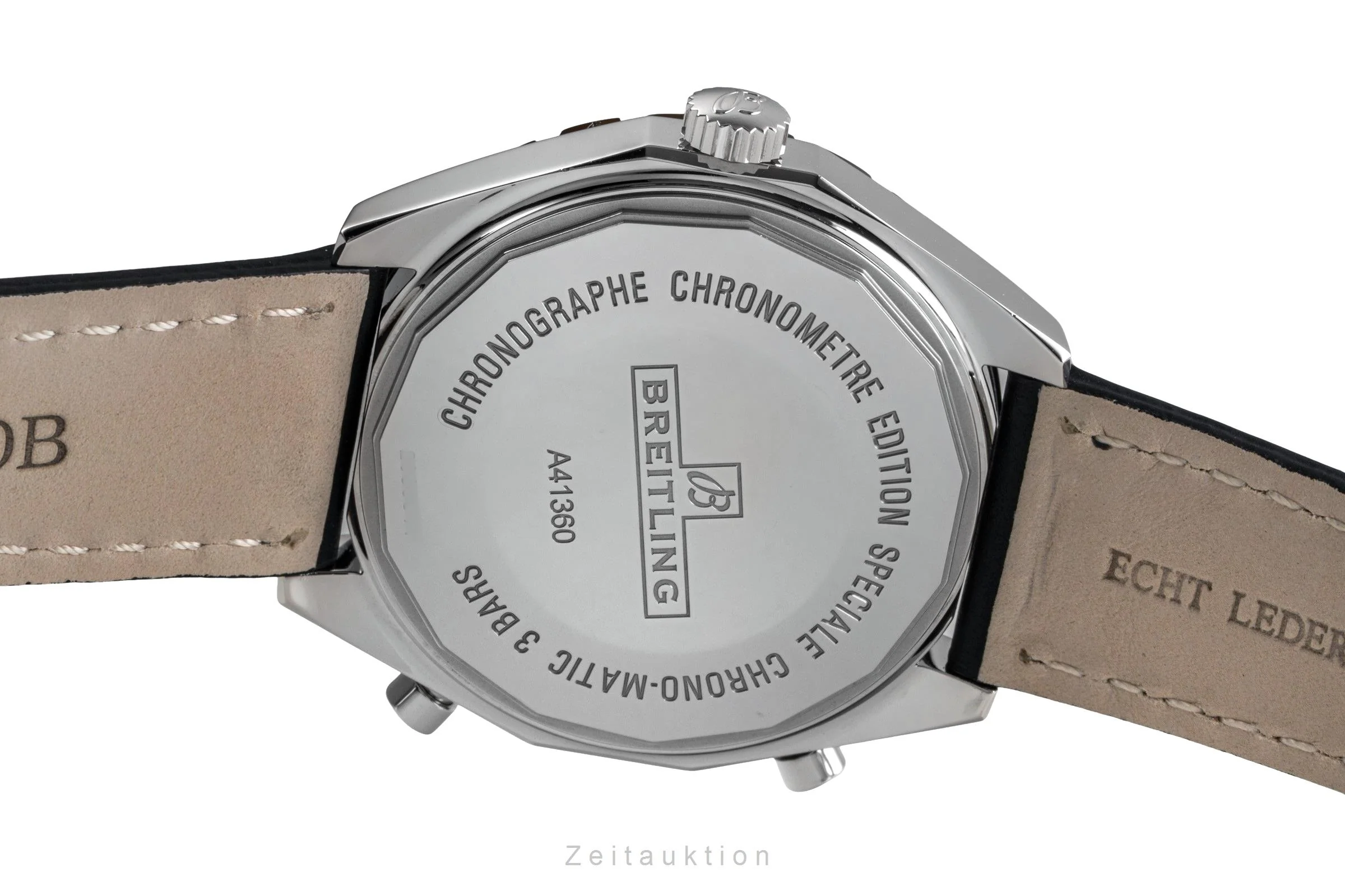 Breitling Chrono-Matic chronograph steel automatic men's watch A41360  [2501866] - Image 13