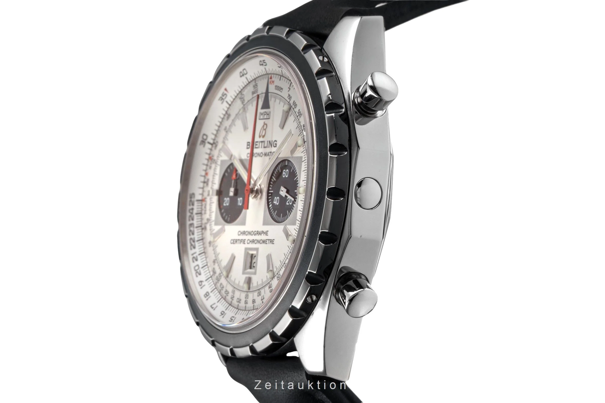 Breitling Chrono-Matic chronograph steel automatic men's watch A41360  [2501866] - Image 7