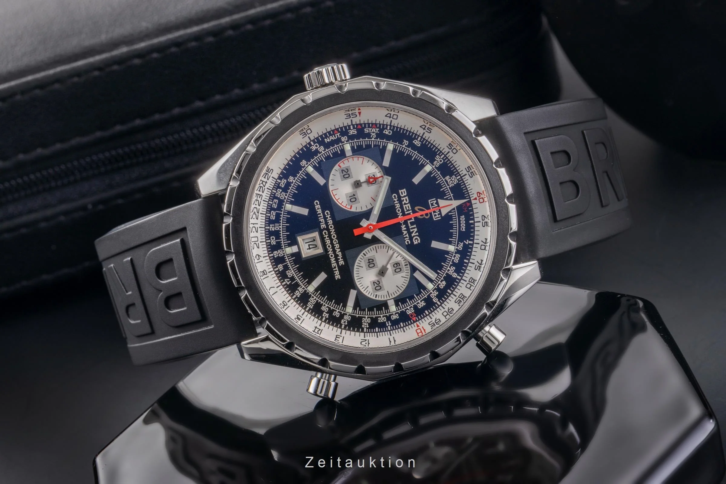 Breitling Chrono-Matic chronograph steel automatic men's watch A41360  [2504061] - Image 3