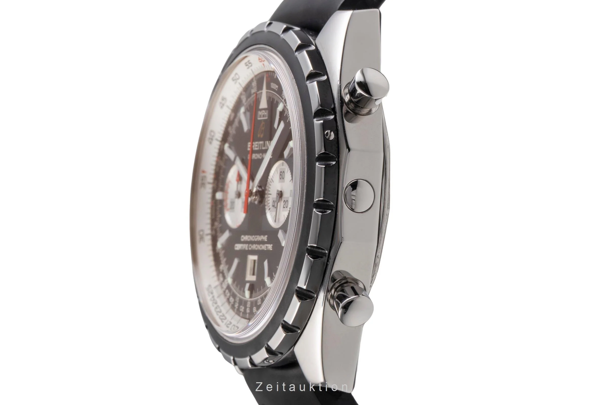 Breitling Chrono-Matic chronograph steel automatic men's watch A41360  [2504061] - Image 7