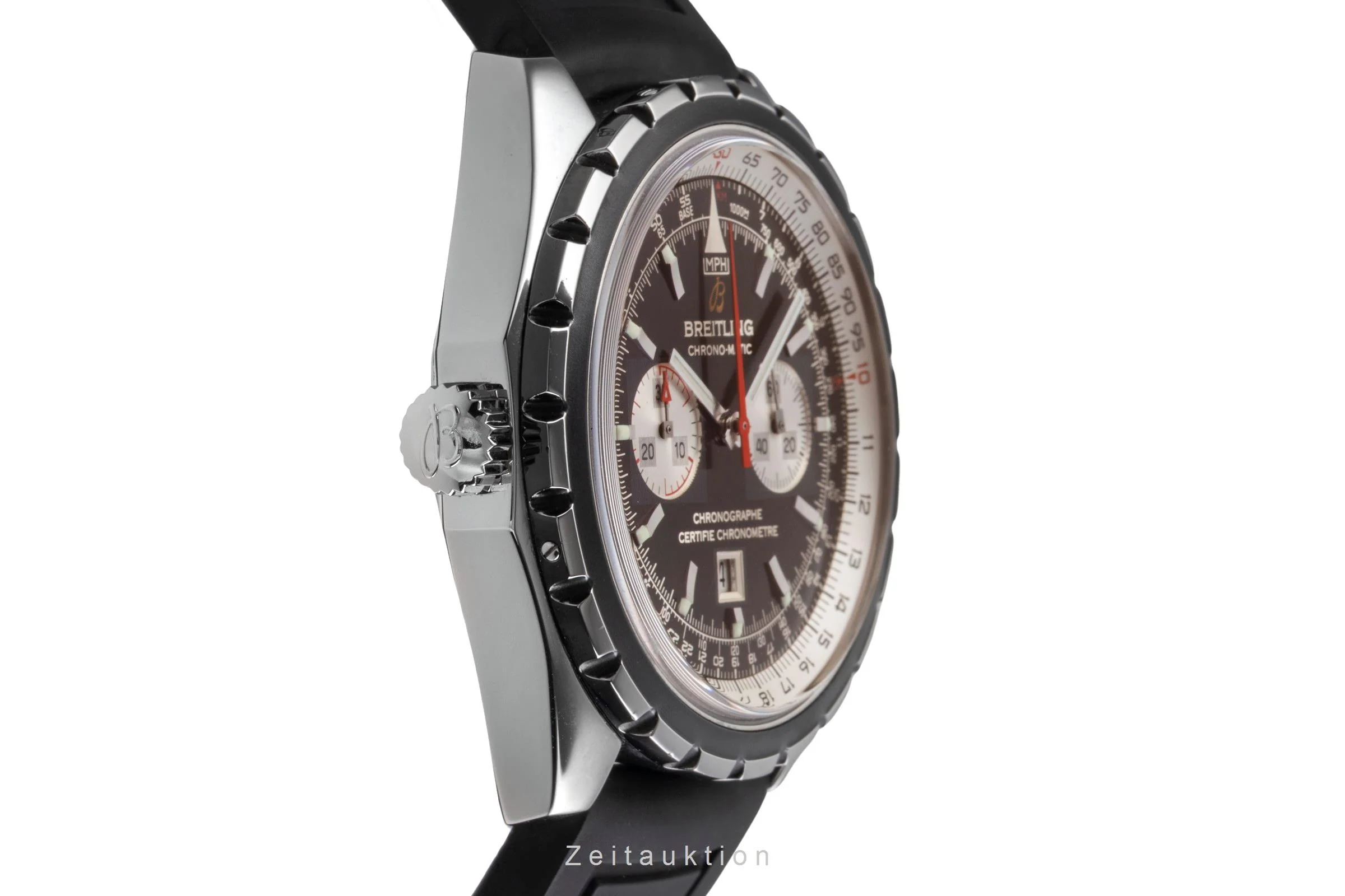 Breitling Chrono-Matic chronograph steel automatic men's watch A41360  [2504061] - Image 8