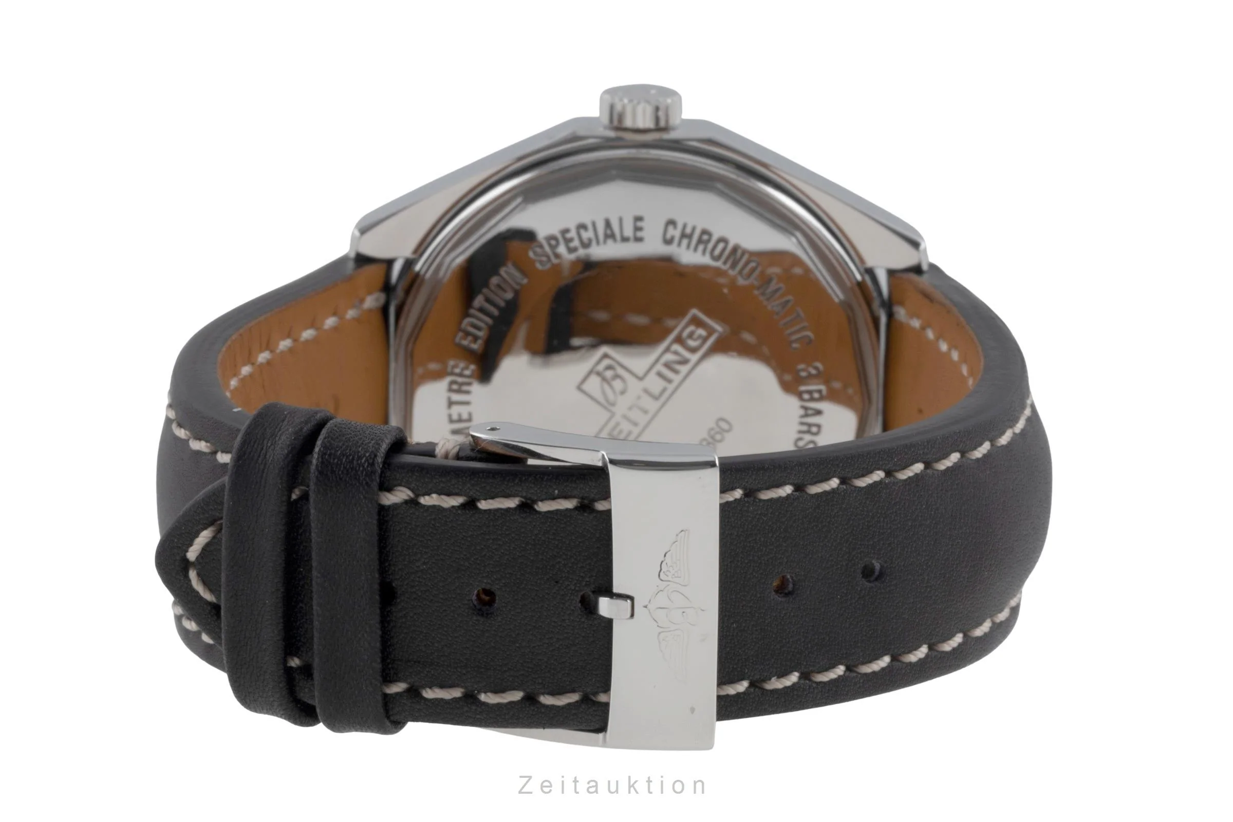 Breitling Chrono-Matic chronograph steel automatic men's watch A41360  [2507322] - Image 14