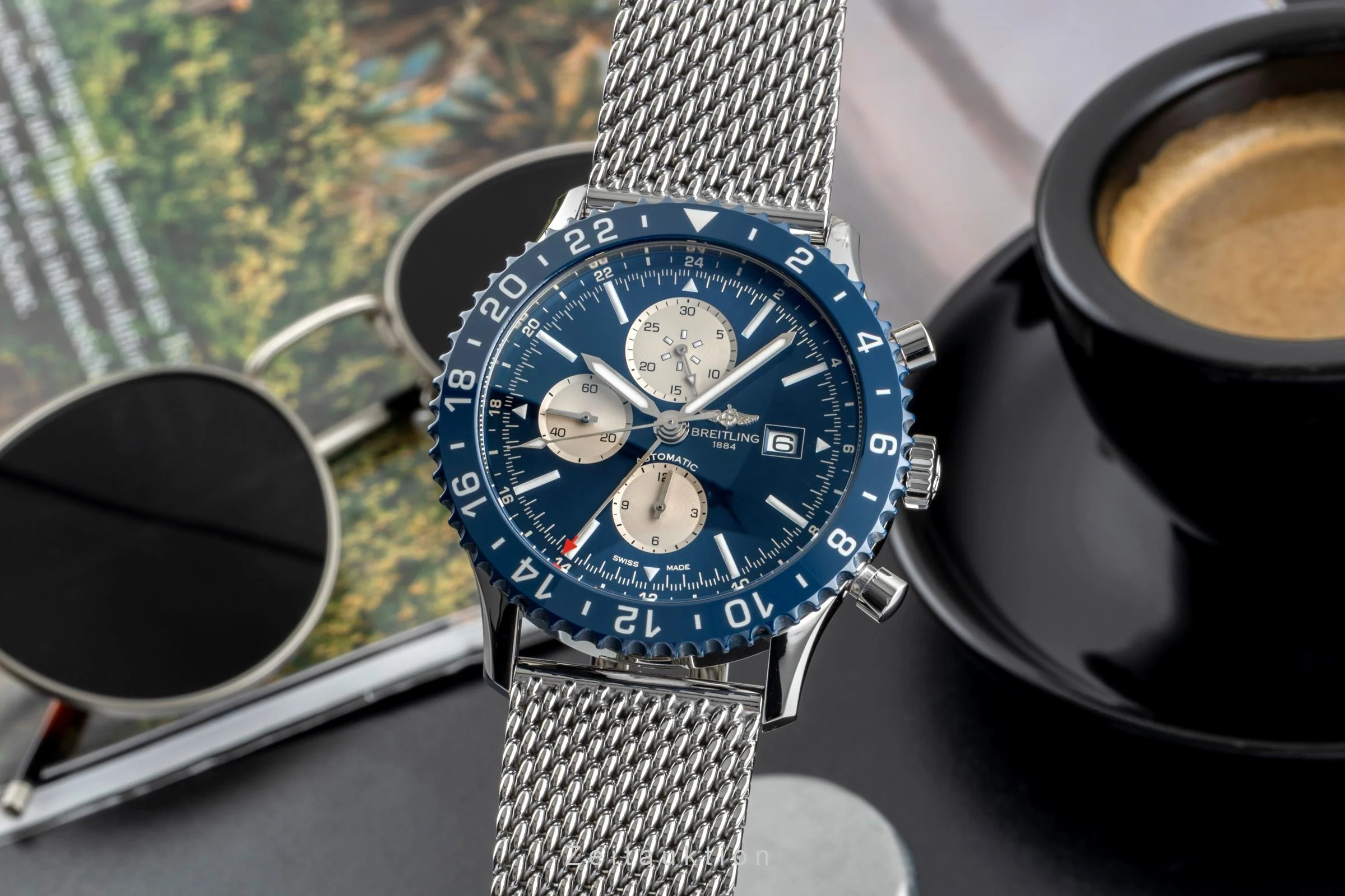 Breitling Chronoliner chronograph steel automatic men's watch Y2431016/C970  [2505741] - Image 2
