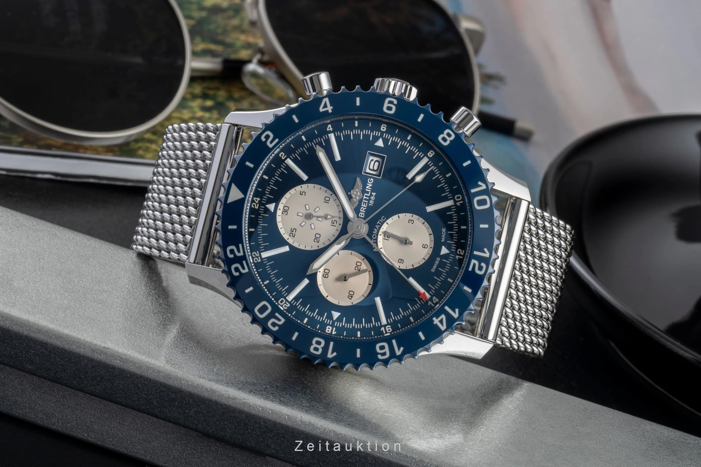 Breitling Chronoliner chronograph steel automatic men's watch Y2431016/C970  [2505741] - Image 3