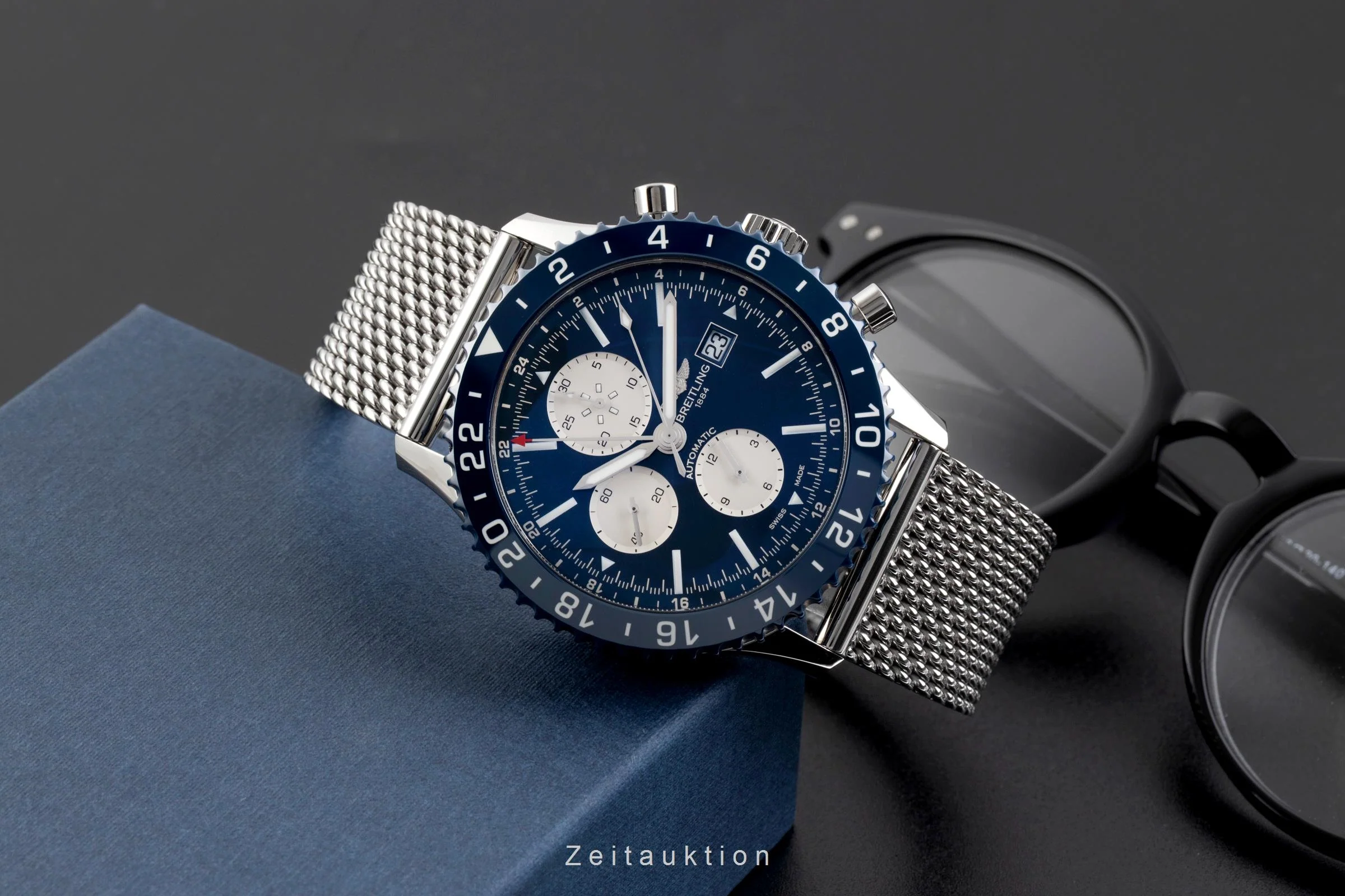 Breitling Chronoliner chronograph steel automatic men's watch Y2431016/C970  [2600536] - Image 3