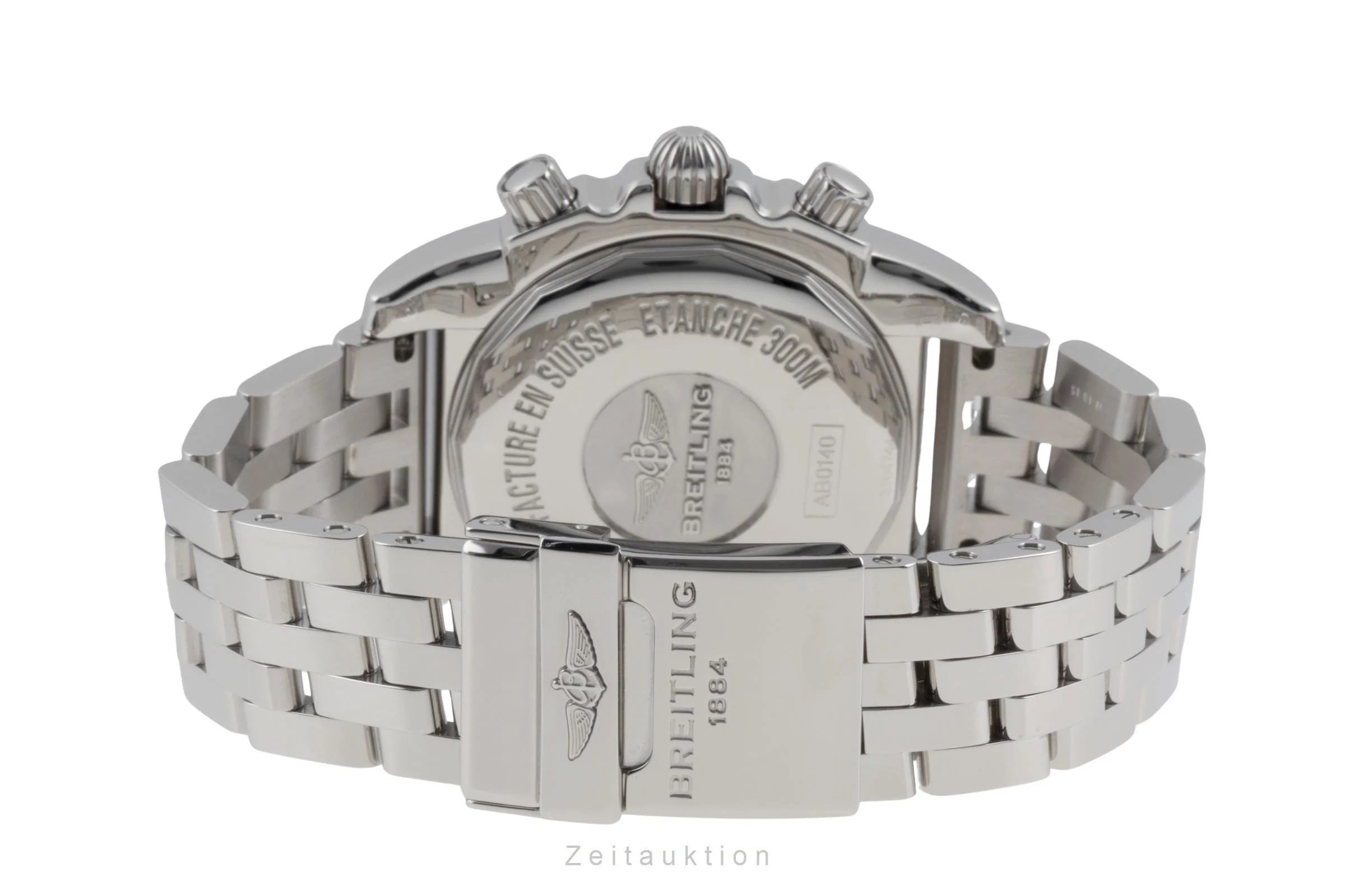 Breitling Chronomat 41 chronograph steel automatic men's watch AB0140  [2506249] - Image 13