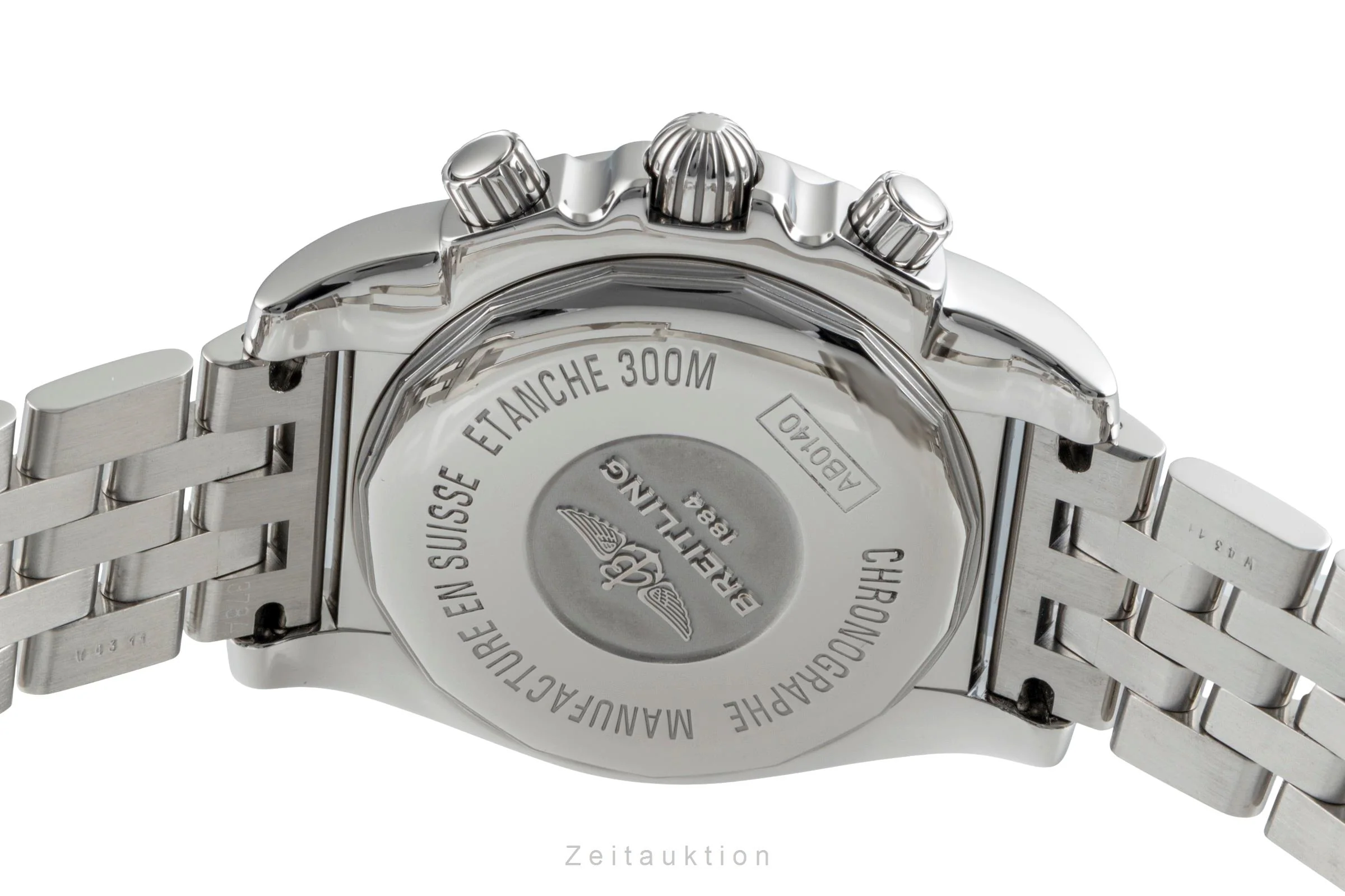 Breitling Chronomat 41 chronograph steel automatic men's watch AB0140  [2507514] - Image 11