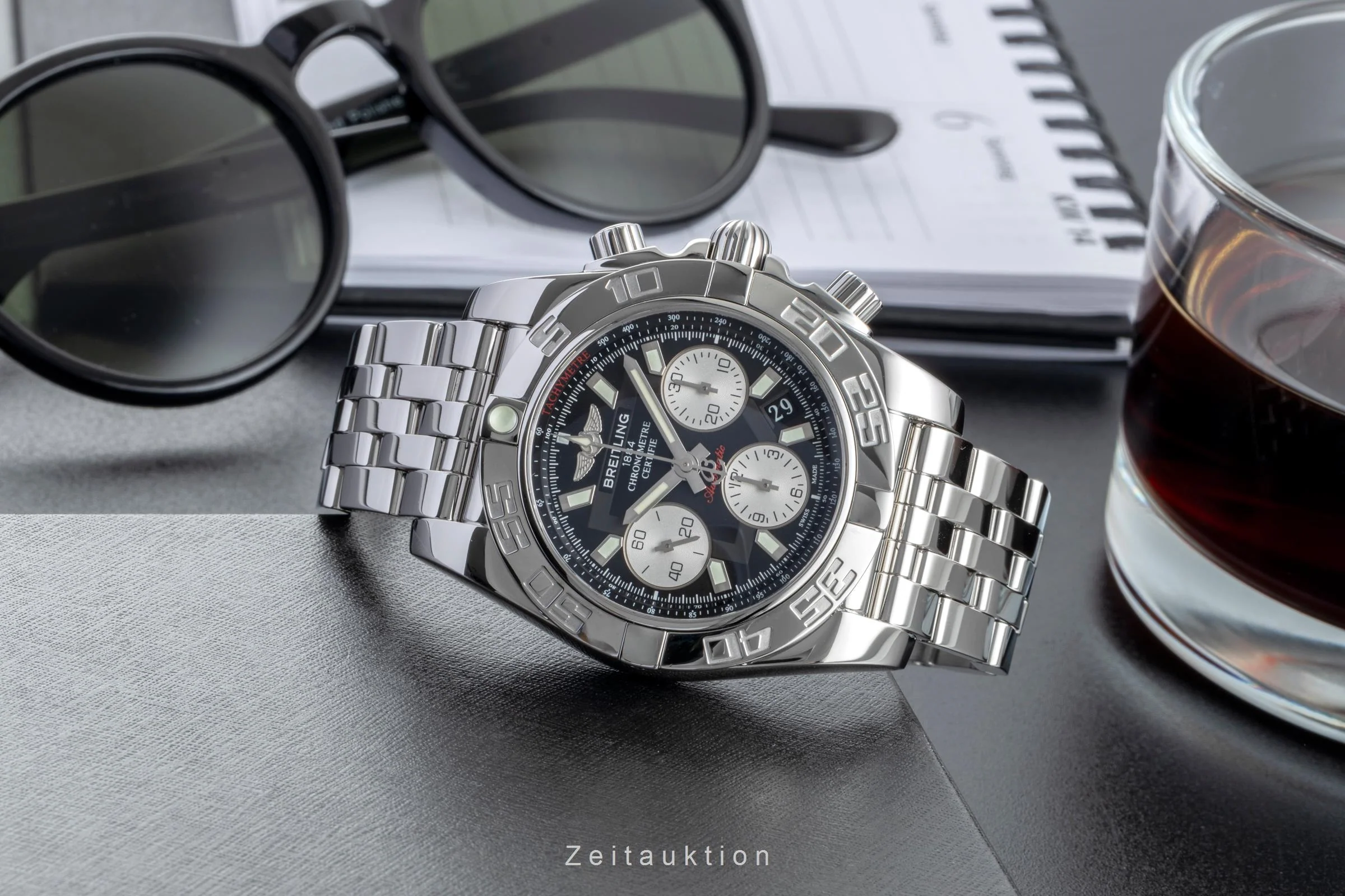 Breitling Chronomat 41 chronograph steel automatic men's watch AB0140  [2507514] - Image 3