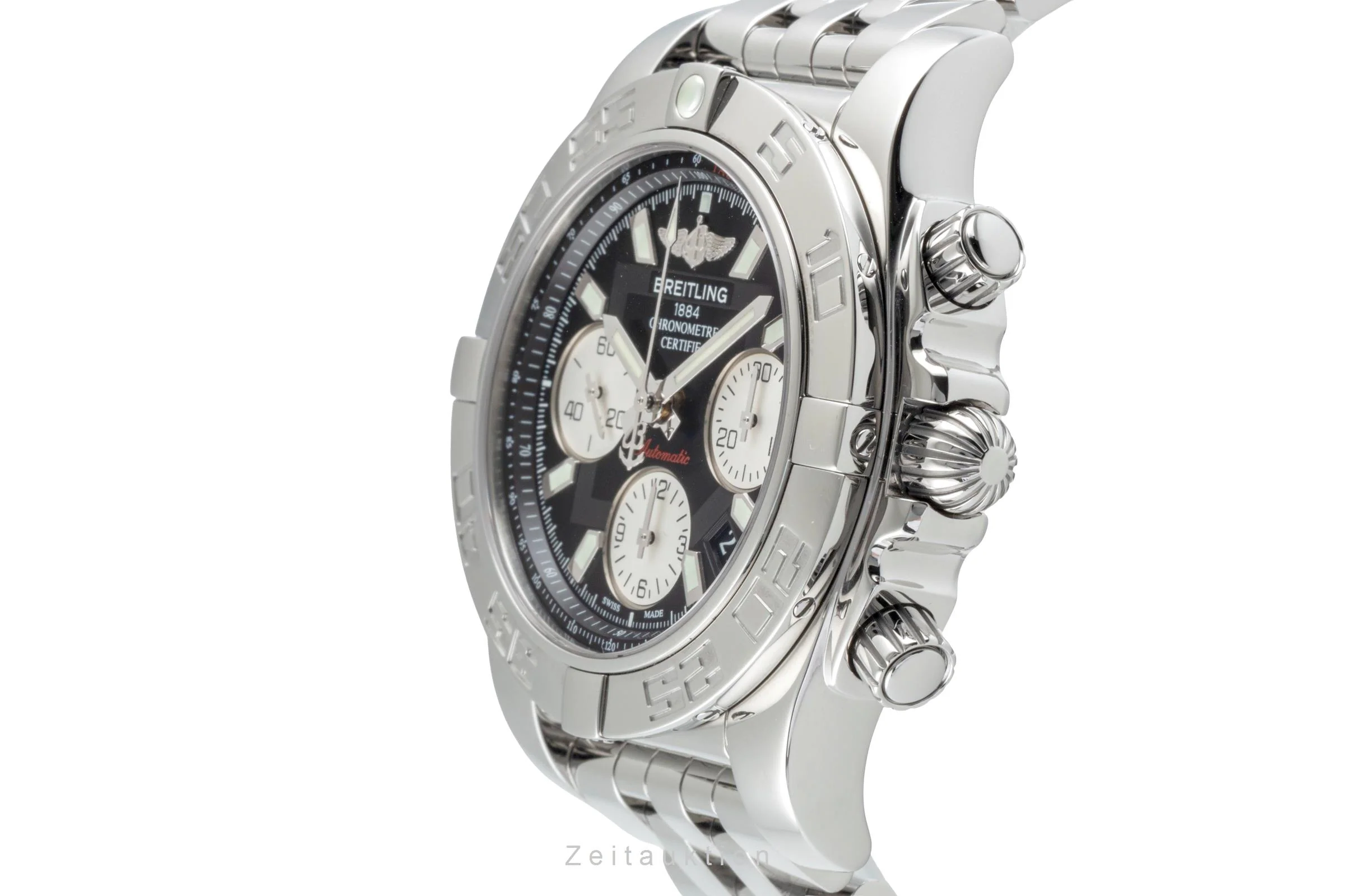 Breitling Chronomat 41 chronograph steel automatic men's watch AB0140  [2507514] - Image 7