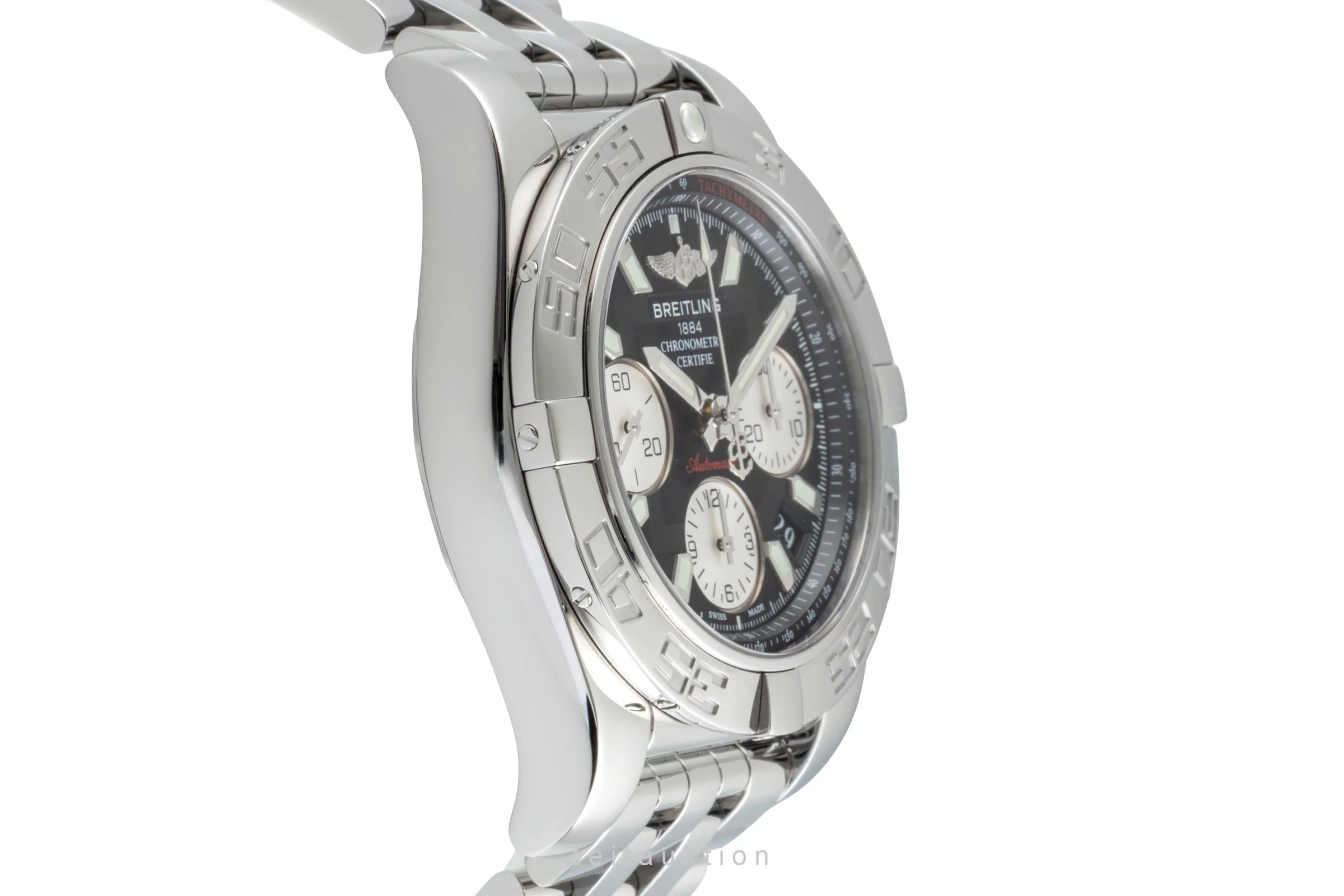 Breitling Chronomat 41 chronograph steel automatic men's watch AB0140  [2507514] - Image 8