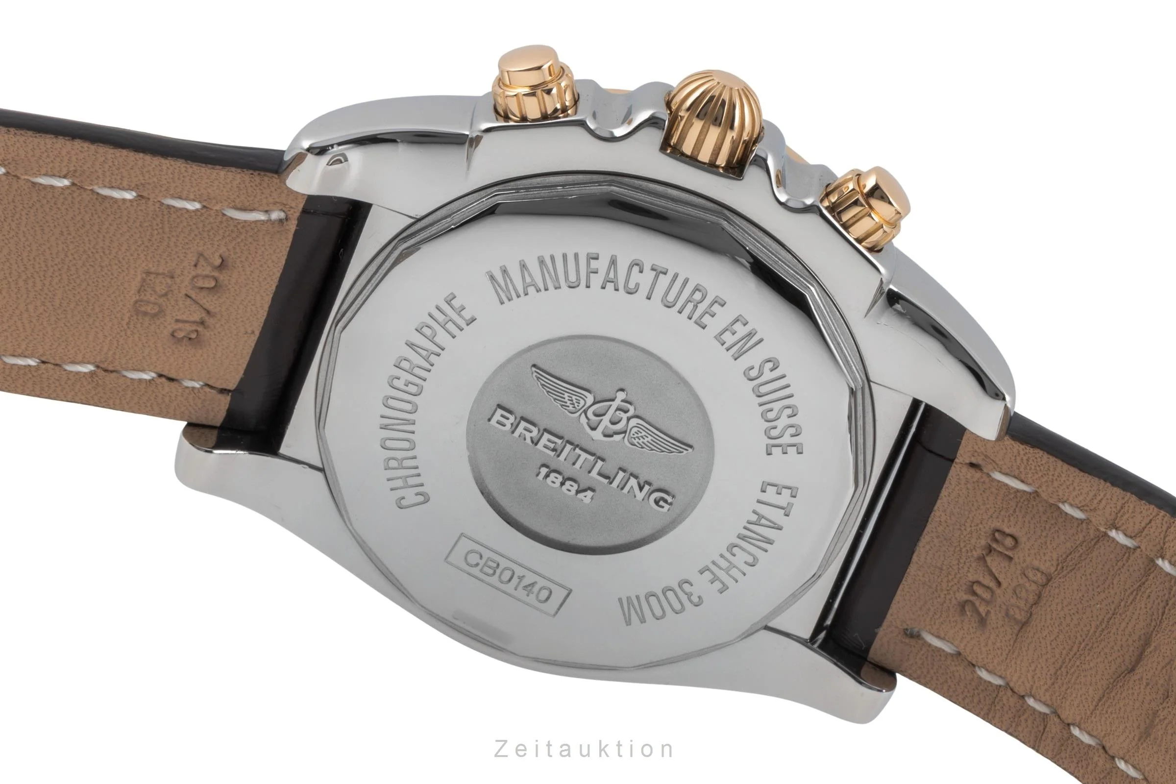 Breitling Chronomat 41 chronograph steel / gold automatic men's watch CB0140  [2505885] - Image 13