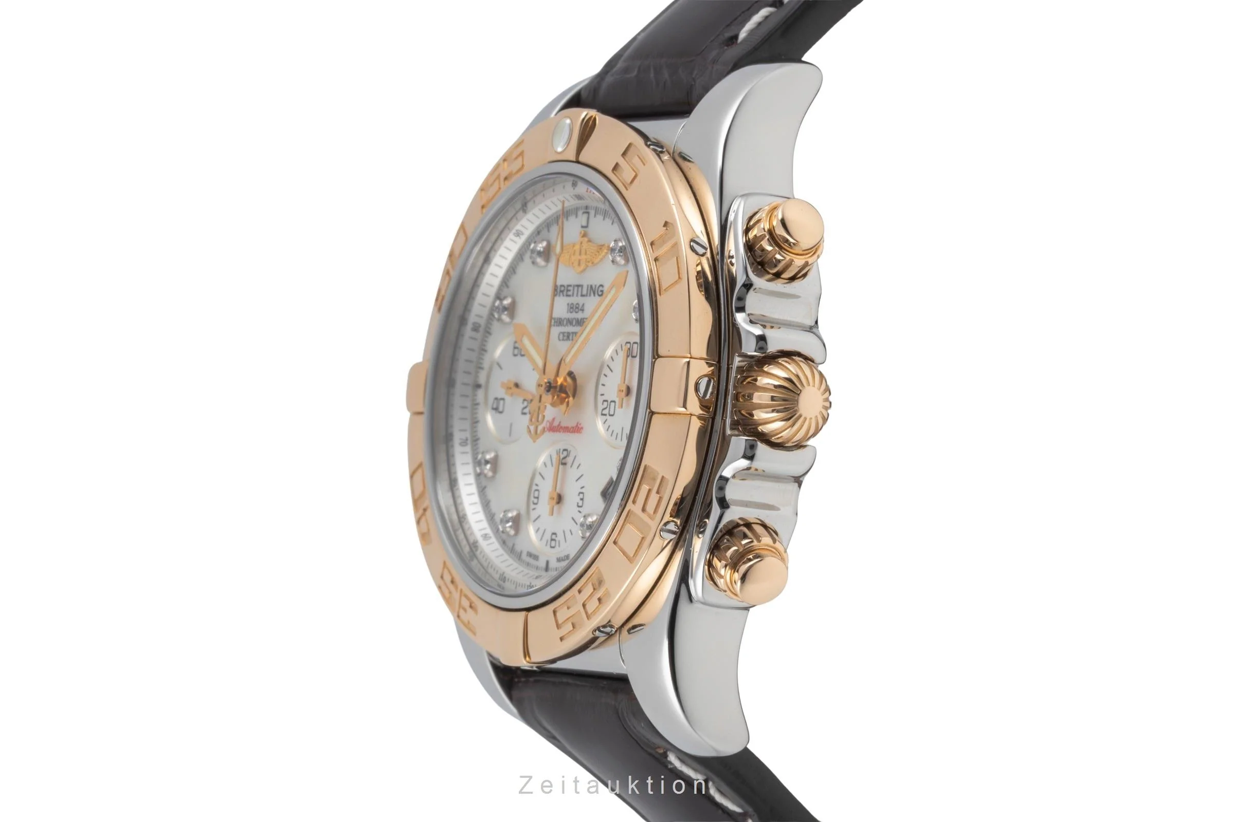 Breitling Chronomat 41 chronograph steel / gold automatic men's watch CB0140  [2505885] - Image 7