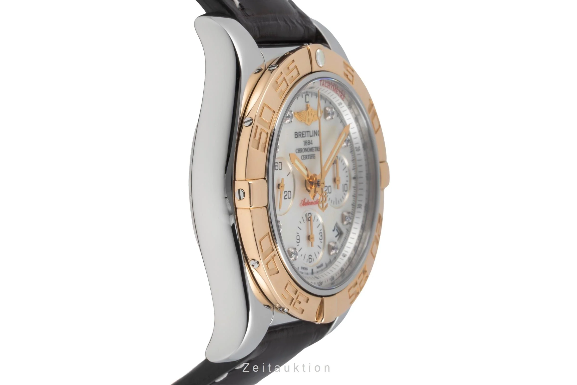 Breitling Chronomat 41 chronograph steel / gold automatic men's watch CB0140  [2505885] - Image 8