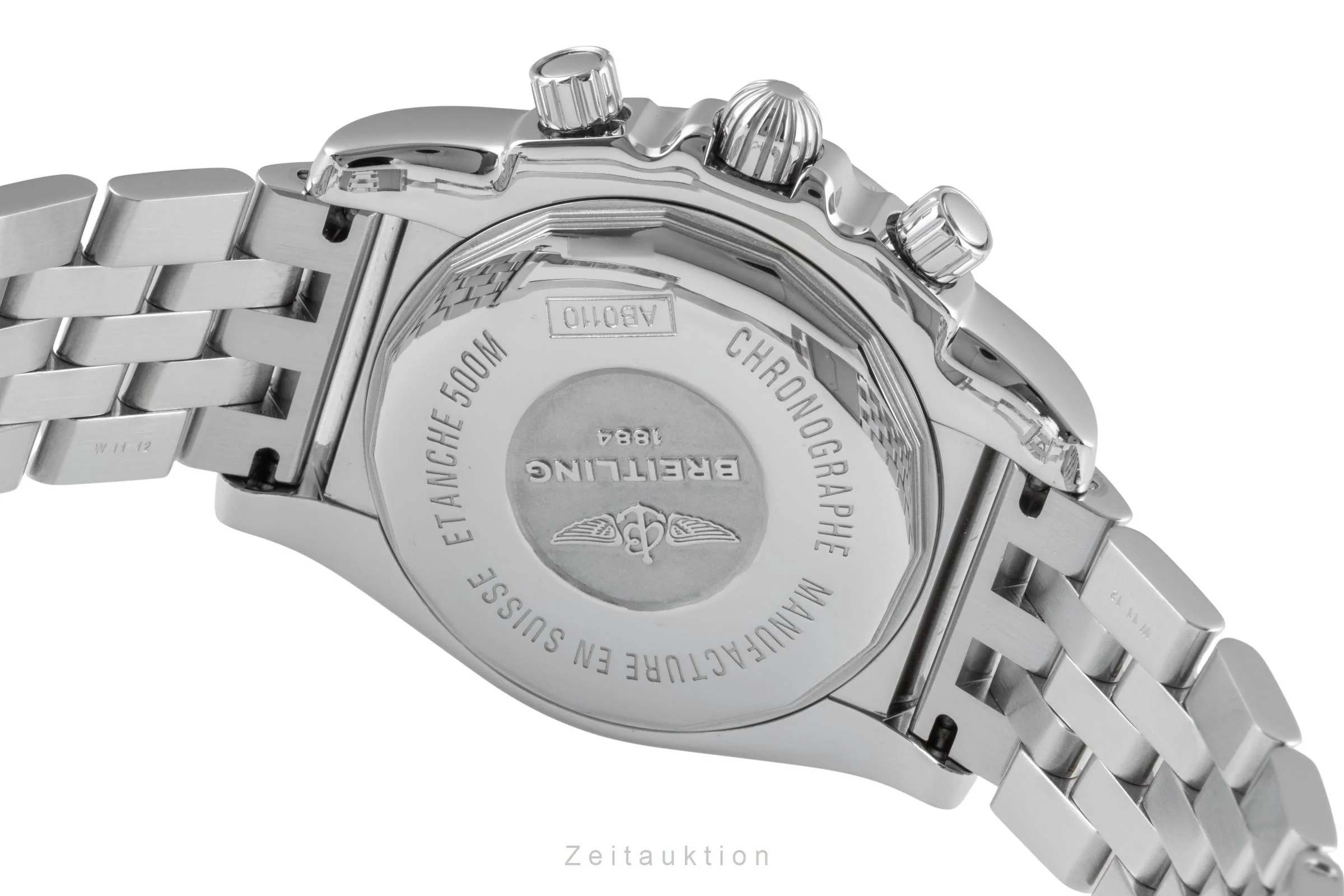 Breitling Chronomat 44 chronograph steel automatic men's watch A011B67PA   AB0110  [2600239] - Image 11