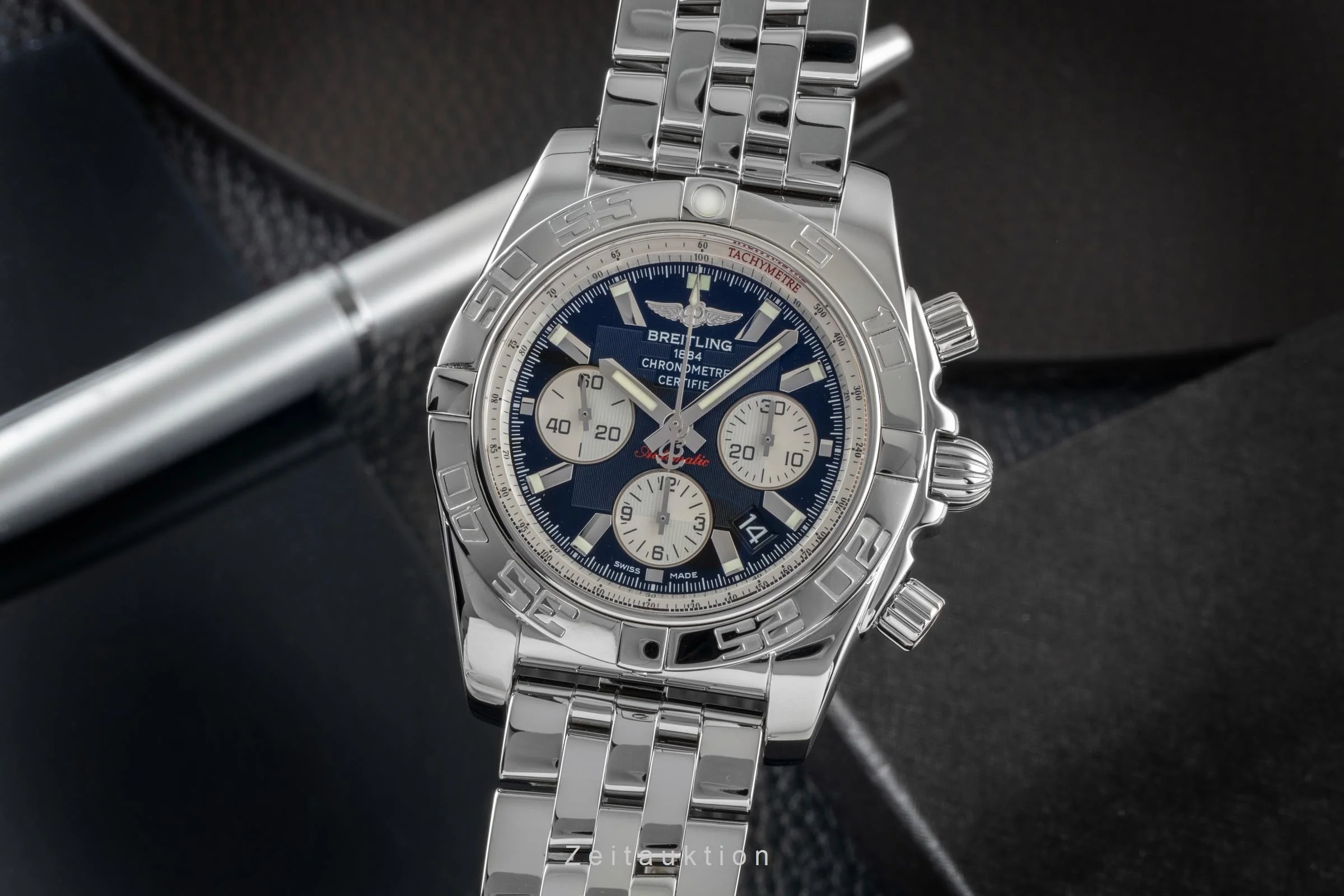Breitling Chronomat 44 chronograph steel automatic men's watch A011B67PA   AB0110  [2600239] - Image 2