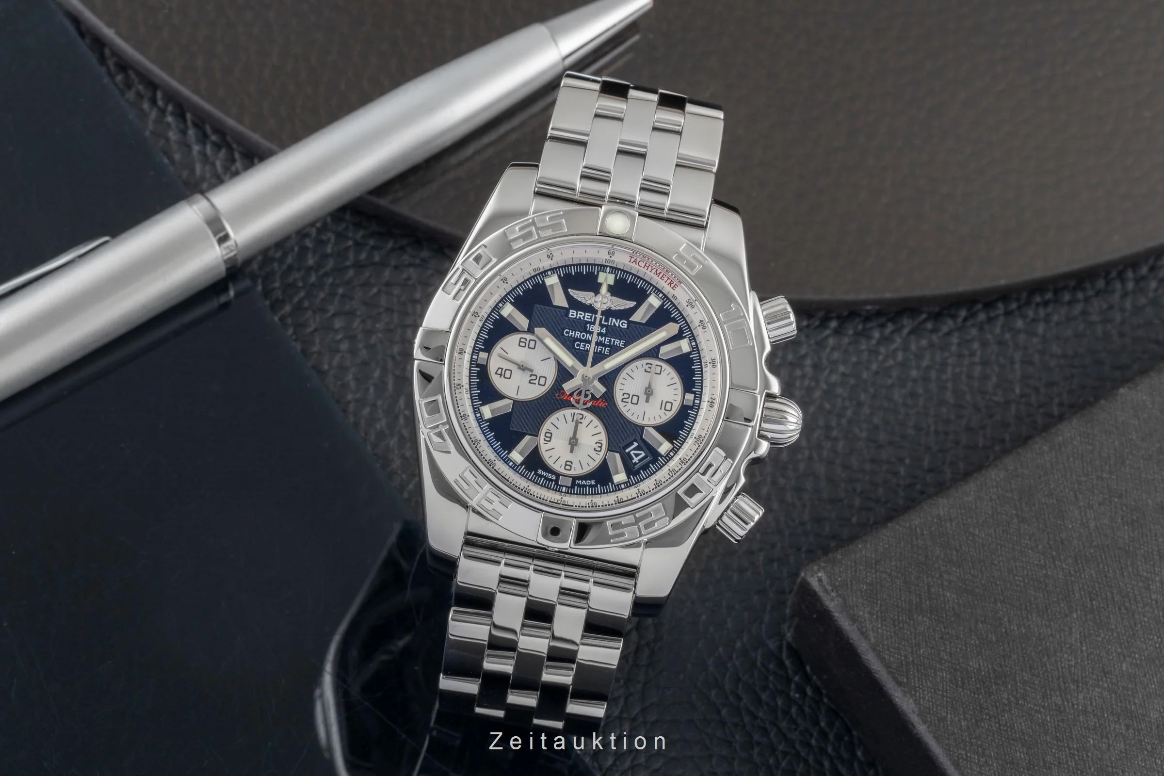 Breitling Chronomat 44 chronograph steel automatic men's watch A011B67PA   AB0110  [2600239] - Image 4