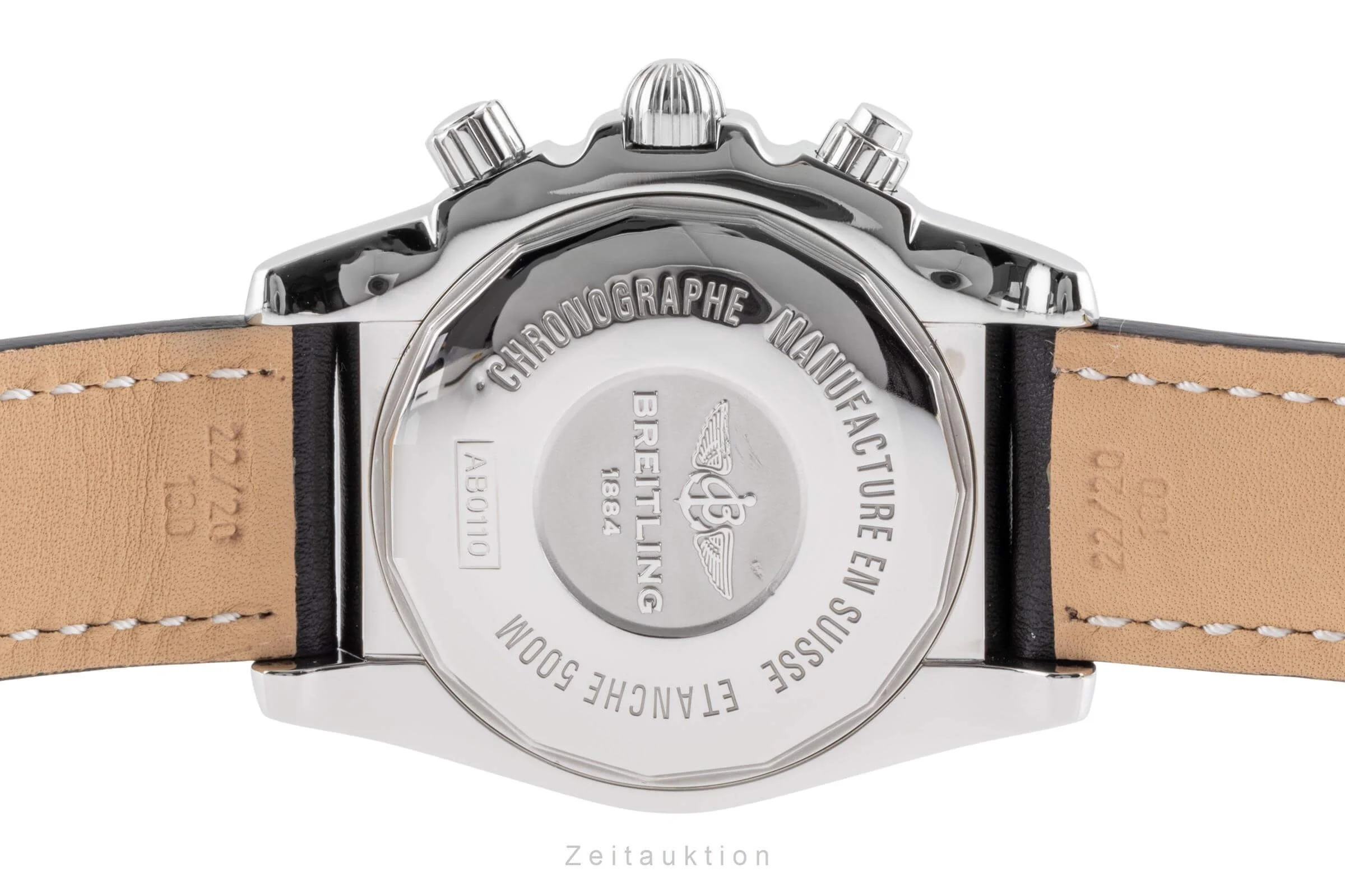 Breitling Chronomat 44 chronograph steel automatic men's watch AB0110  [2405331] - Image 9