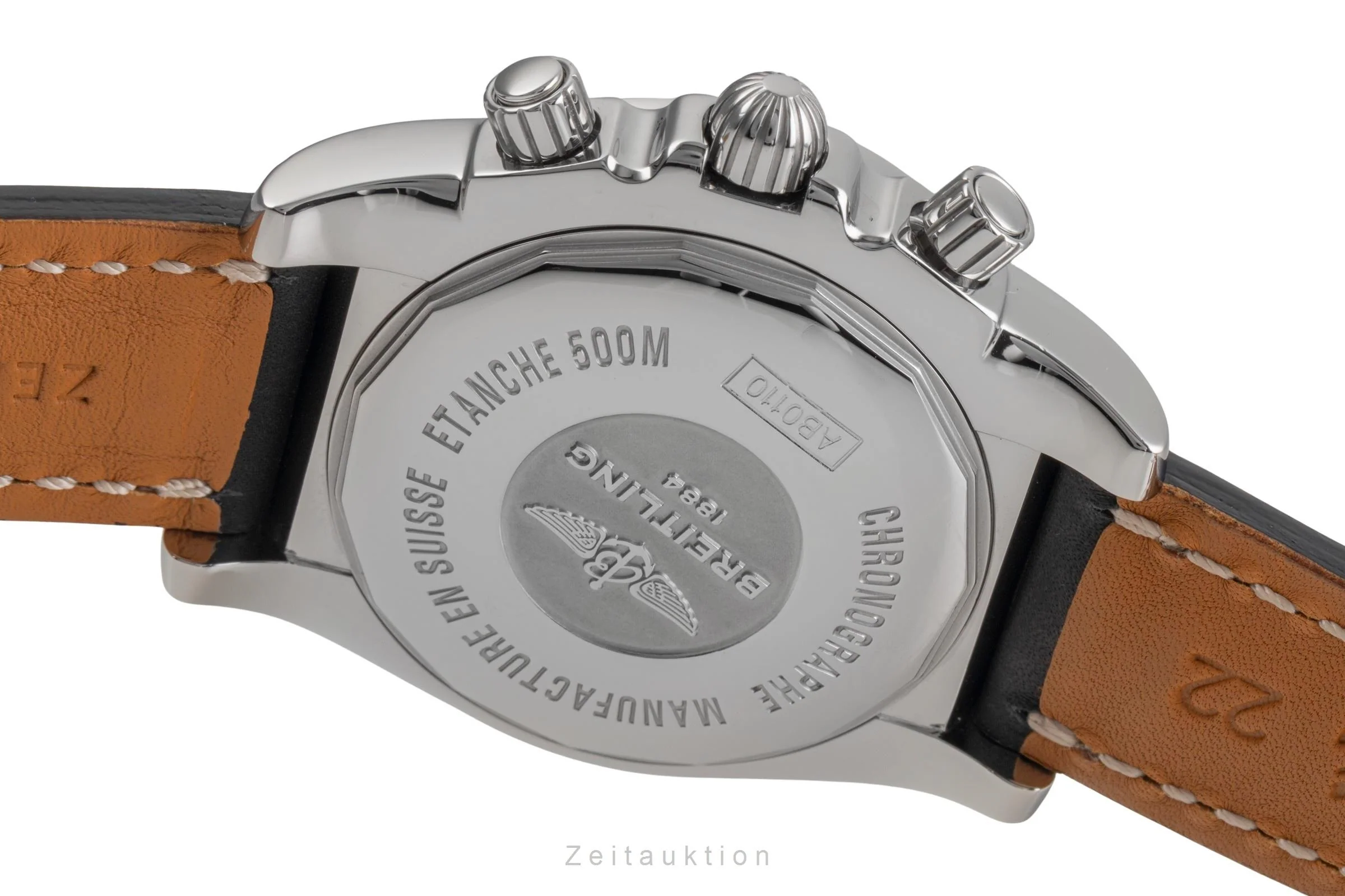 Breitling Chronomat 44 chronograph steel automatic men's watch AB0110  [2503549] - Image 12