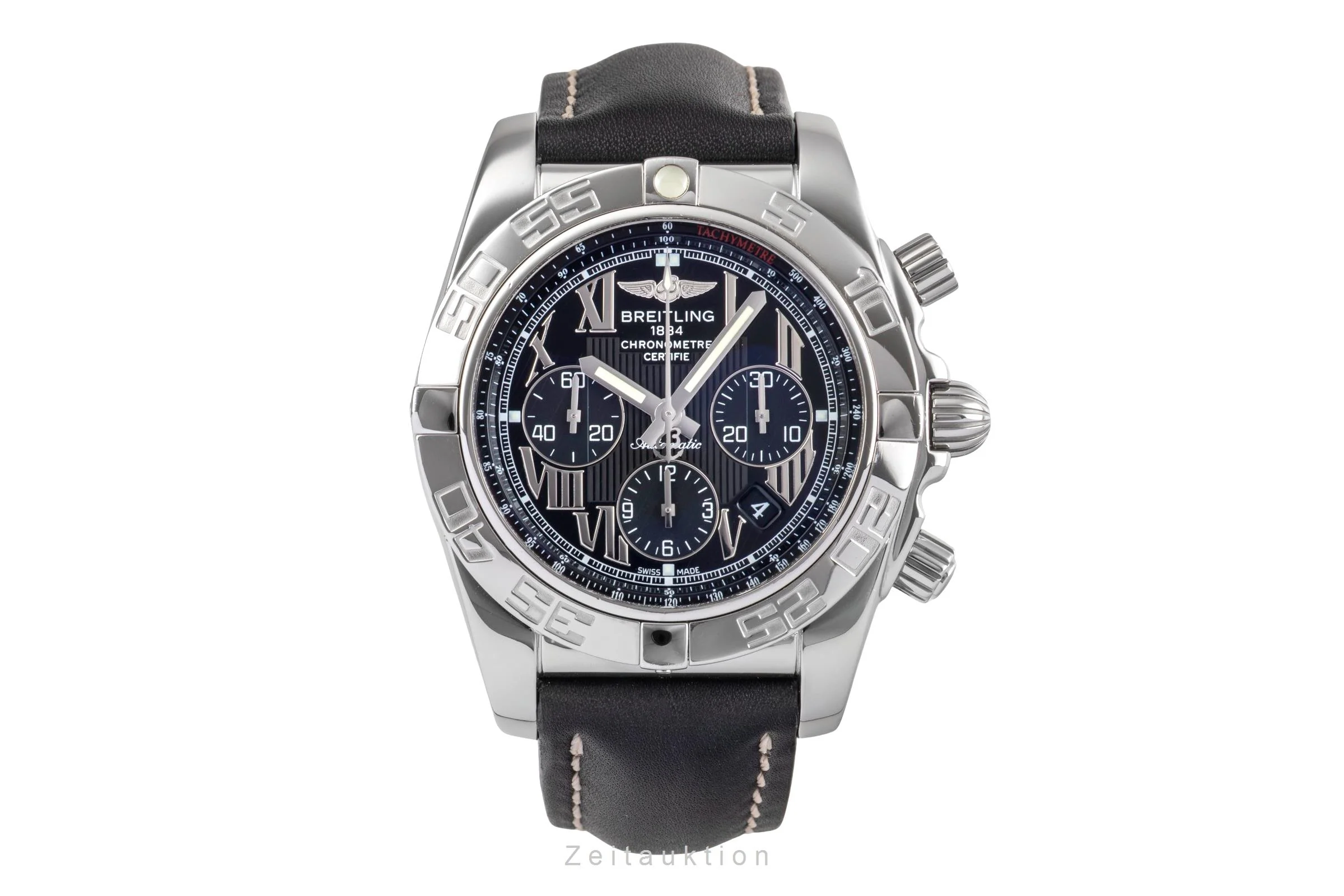 Breitling Chronomat 44 chronograph steel automatic men's watch AB0110  [2503549] - Image 5