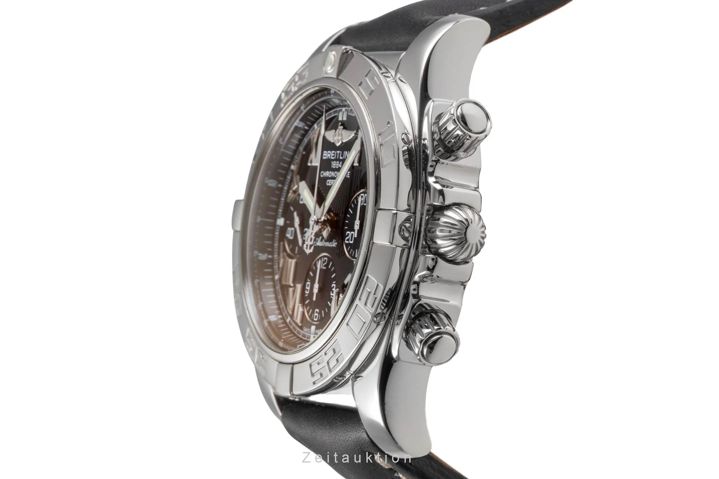 Breitling Chronomat 44 chronograph steel automatic men's watch AB0110  [2503549] - Image 7
