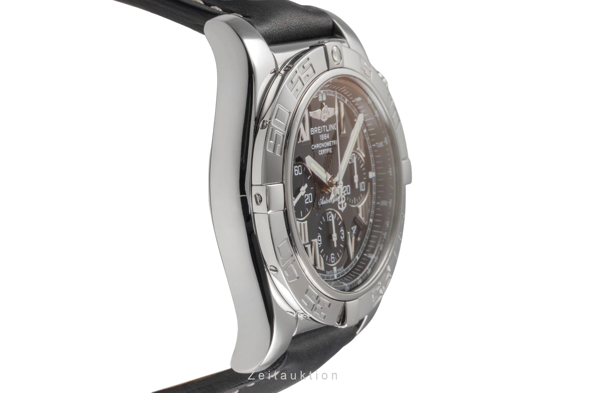 Breitling Chronomat 44 chronograph steel automatic men's watch AB0110  [2503549] - Image 8