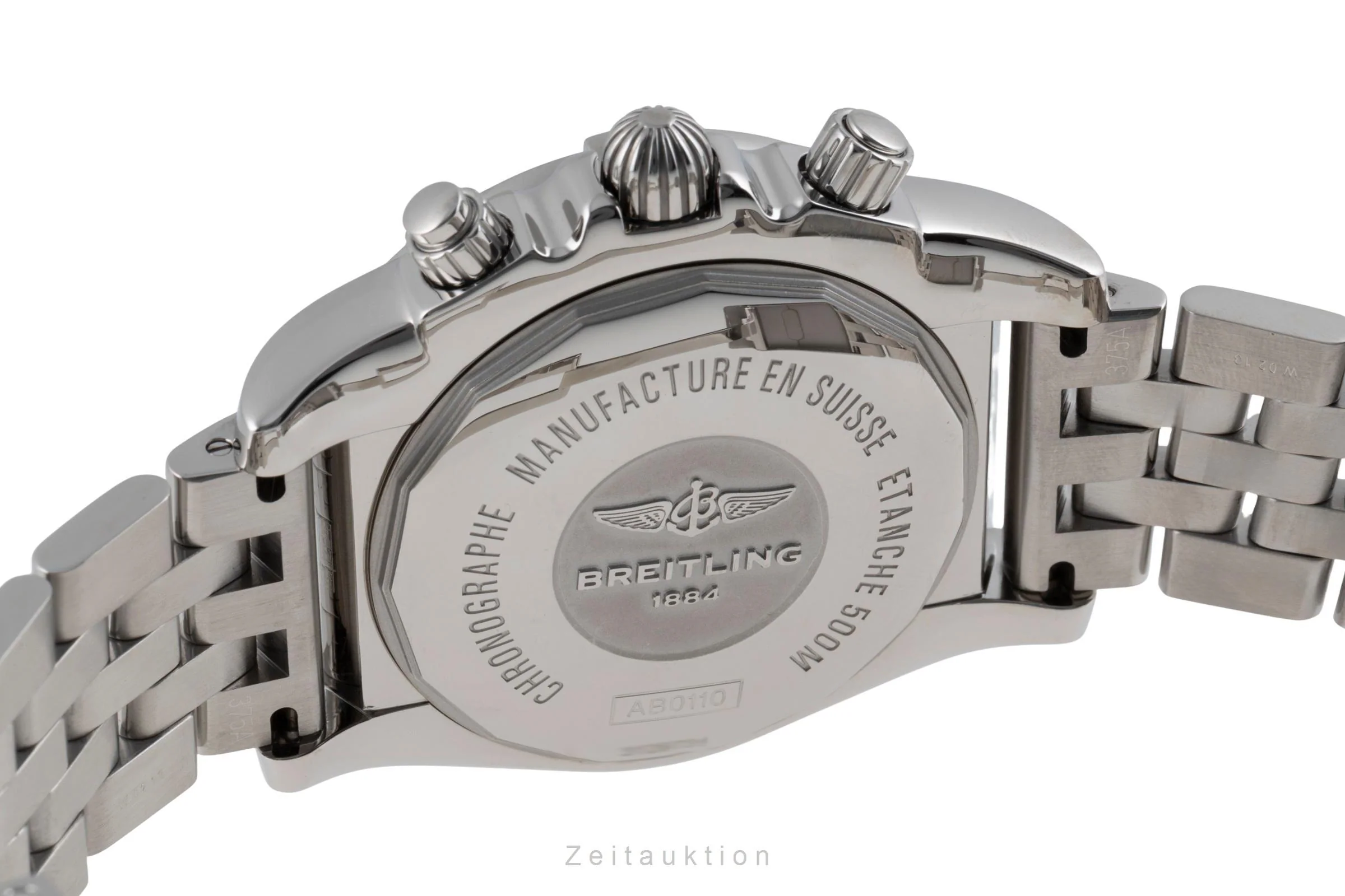 Breitling Chronomat 44 chronograph steel automatic men's watch AB0110  [2503550] - Image 11
