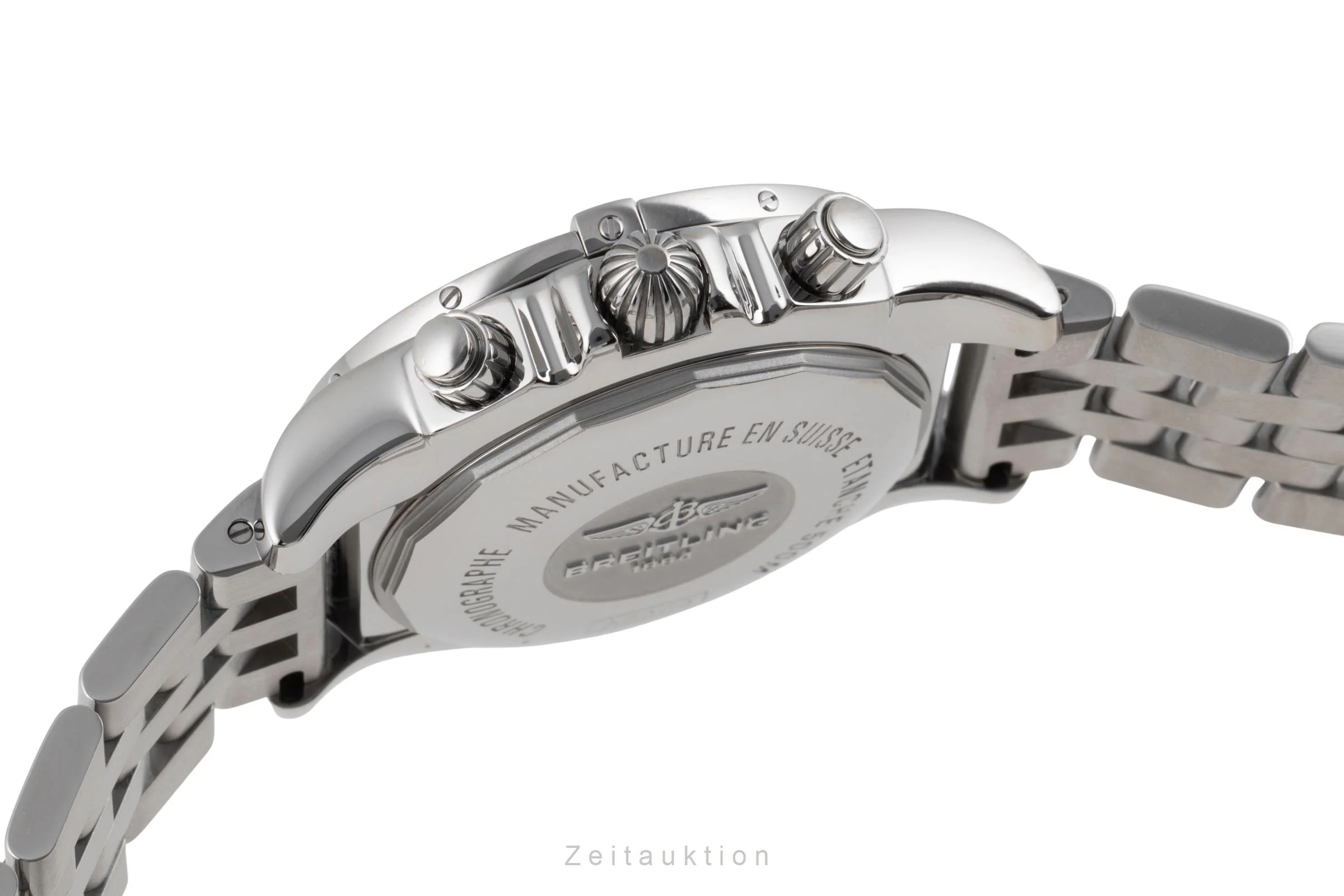 Breitling Chronomat 44 chronograph steel automatic men's watch AB0110  [2503550] - Image 12