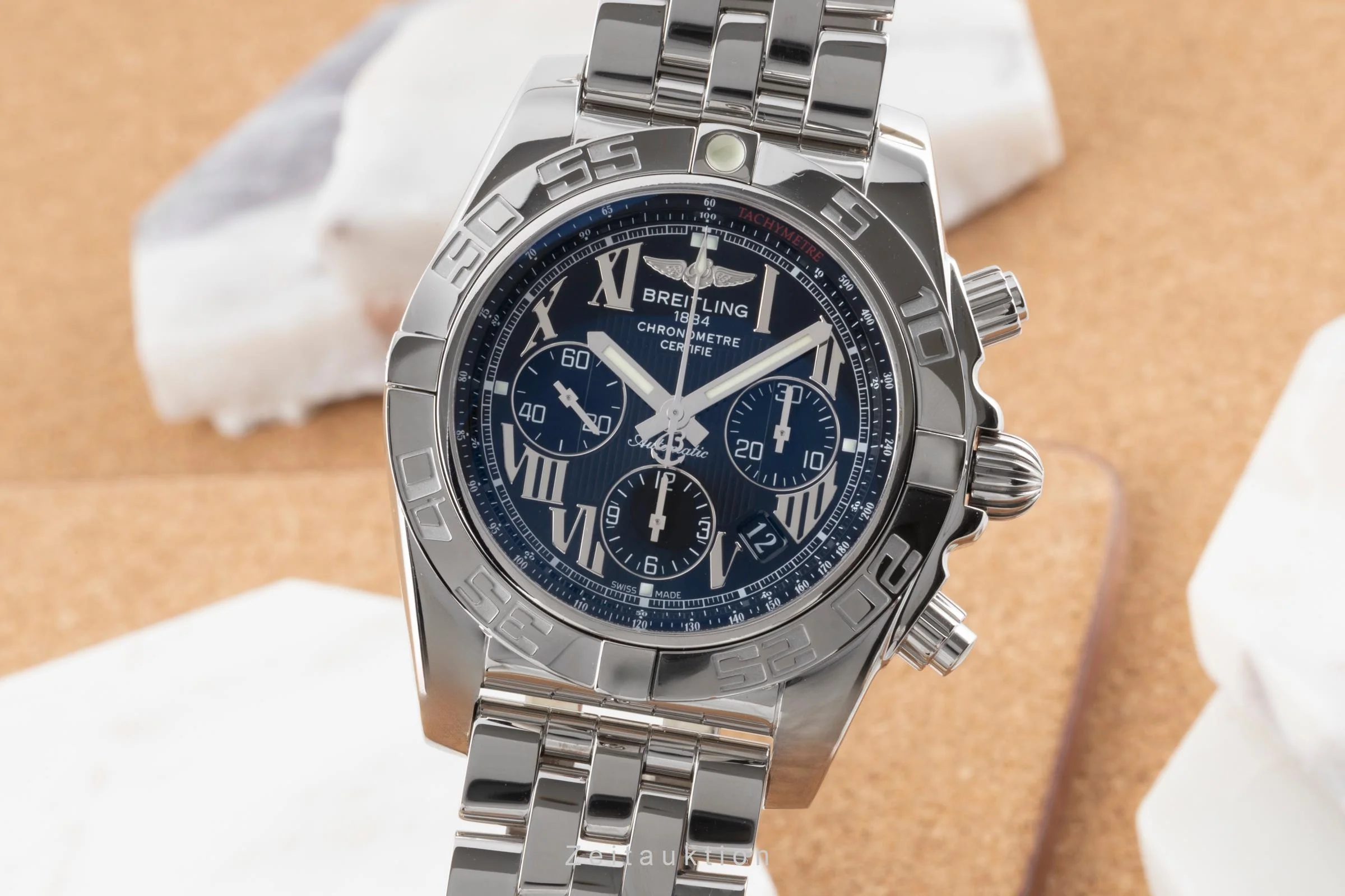 Breitling Chronomat 44 chronograph steel automatic men's watch AB0110  [2503550] - Image 2
