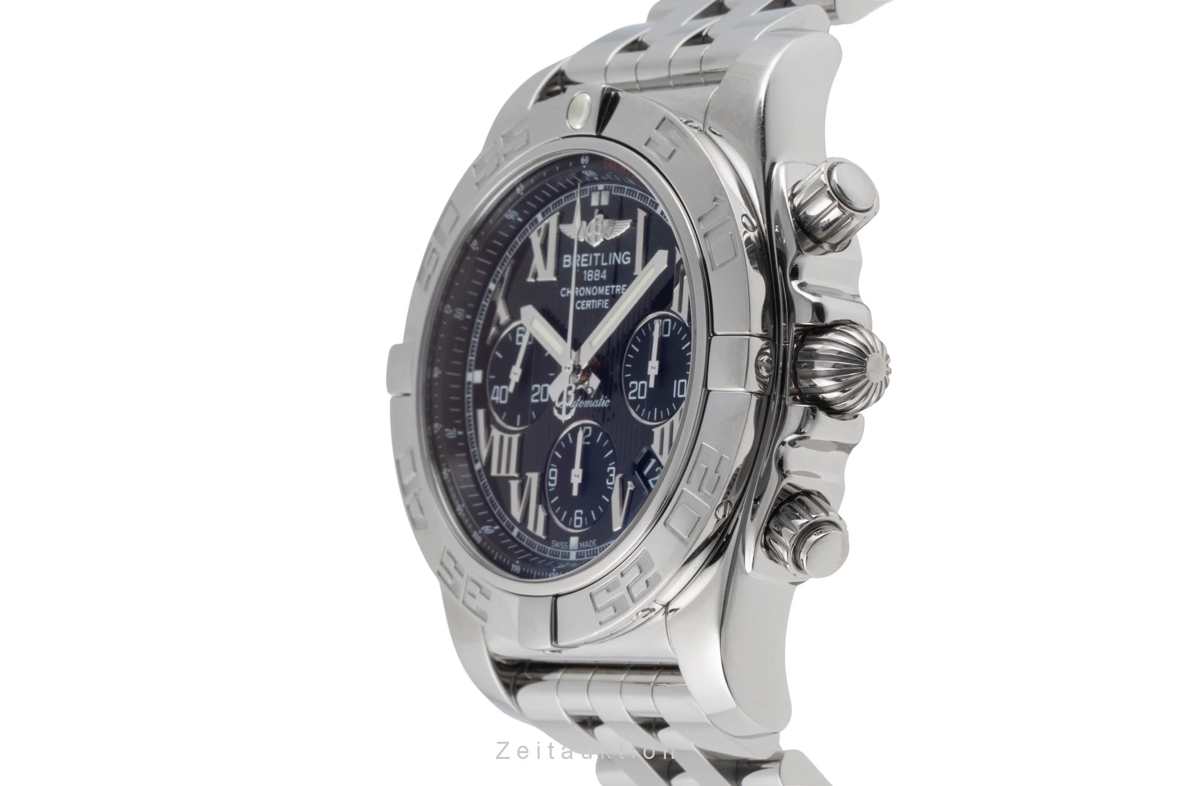Breitling Chronomat 44 chronograph steel automatic men's watch AB0110  [2503550] - Image 7