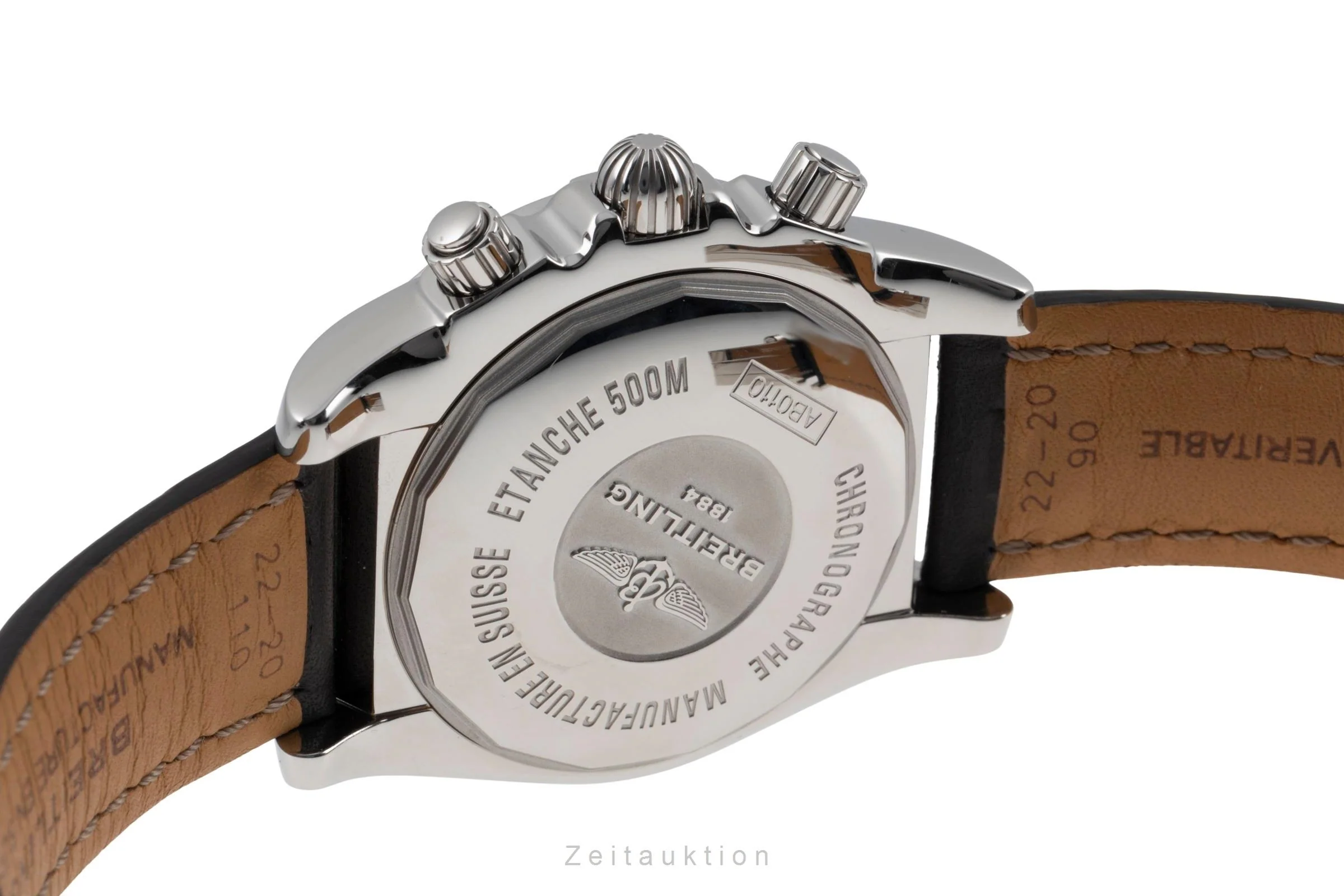 Breitling Chronomat 44 chronograph steel automatic men's watch AB0110  [2505430] - Image 12