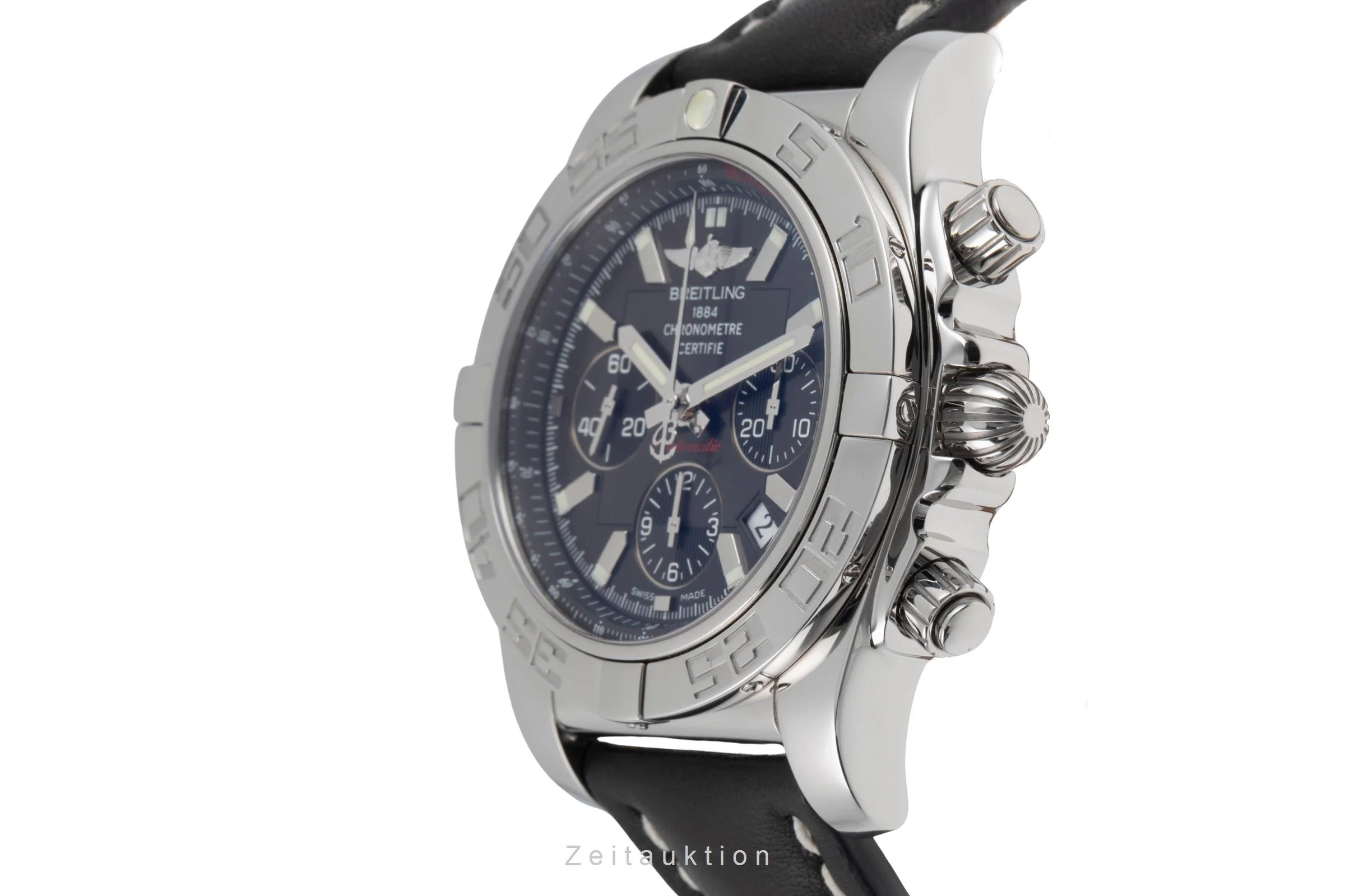 Breitling Chronomat 44 chronograph steel automatic men's watch AB0110  [2505430] - Image 7