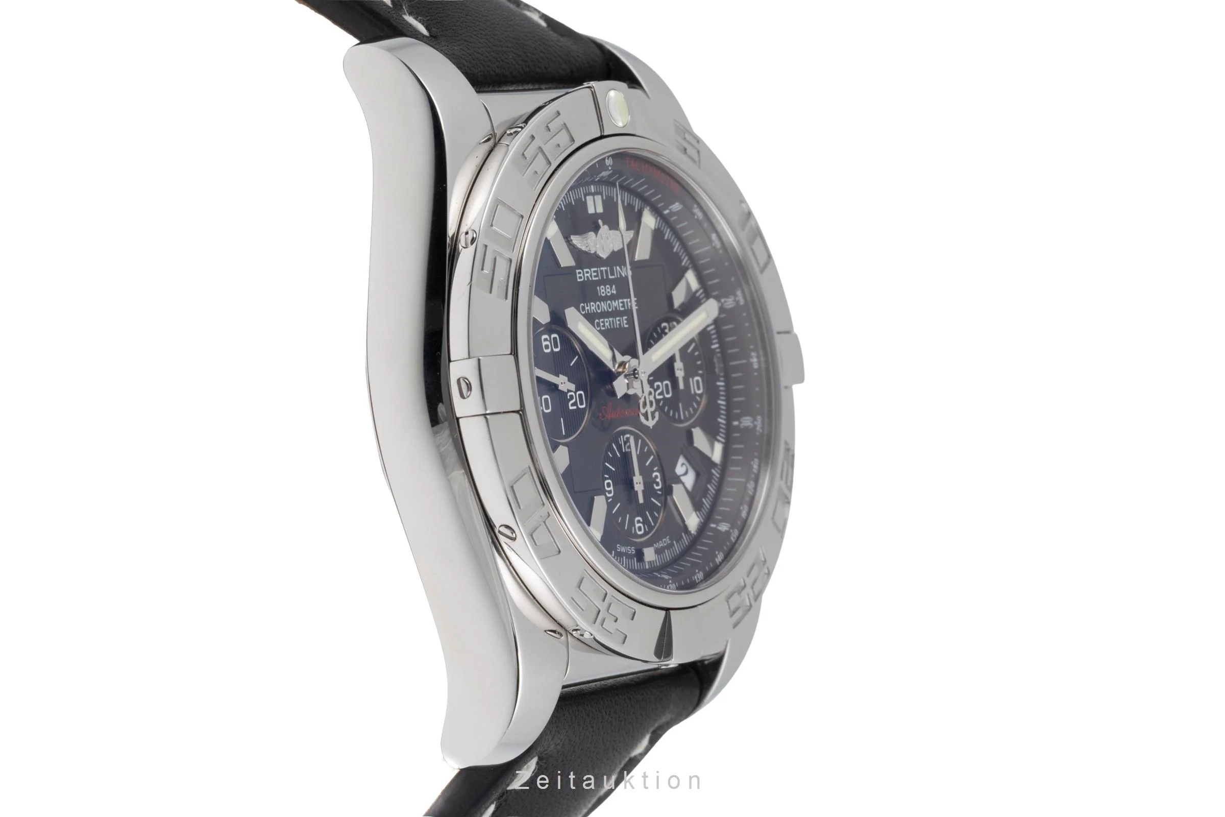 Breitling Chronomat 44 chronograph steel automatic men's watch AB0110  [2505430] - Image 8