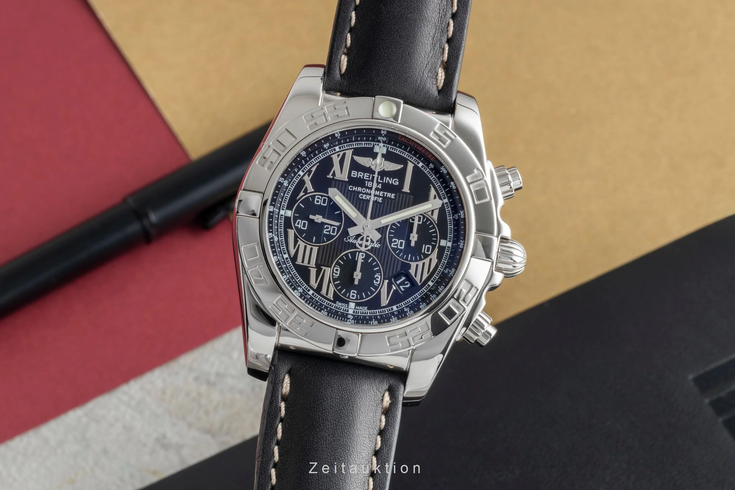 Breitling Chronomat 44 chronograph steel automatic men's watch AB0110  [2505522] - Image 2