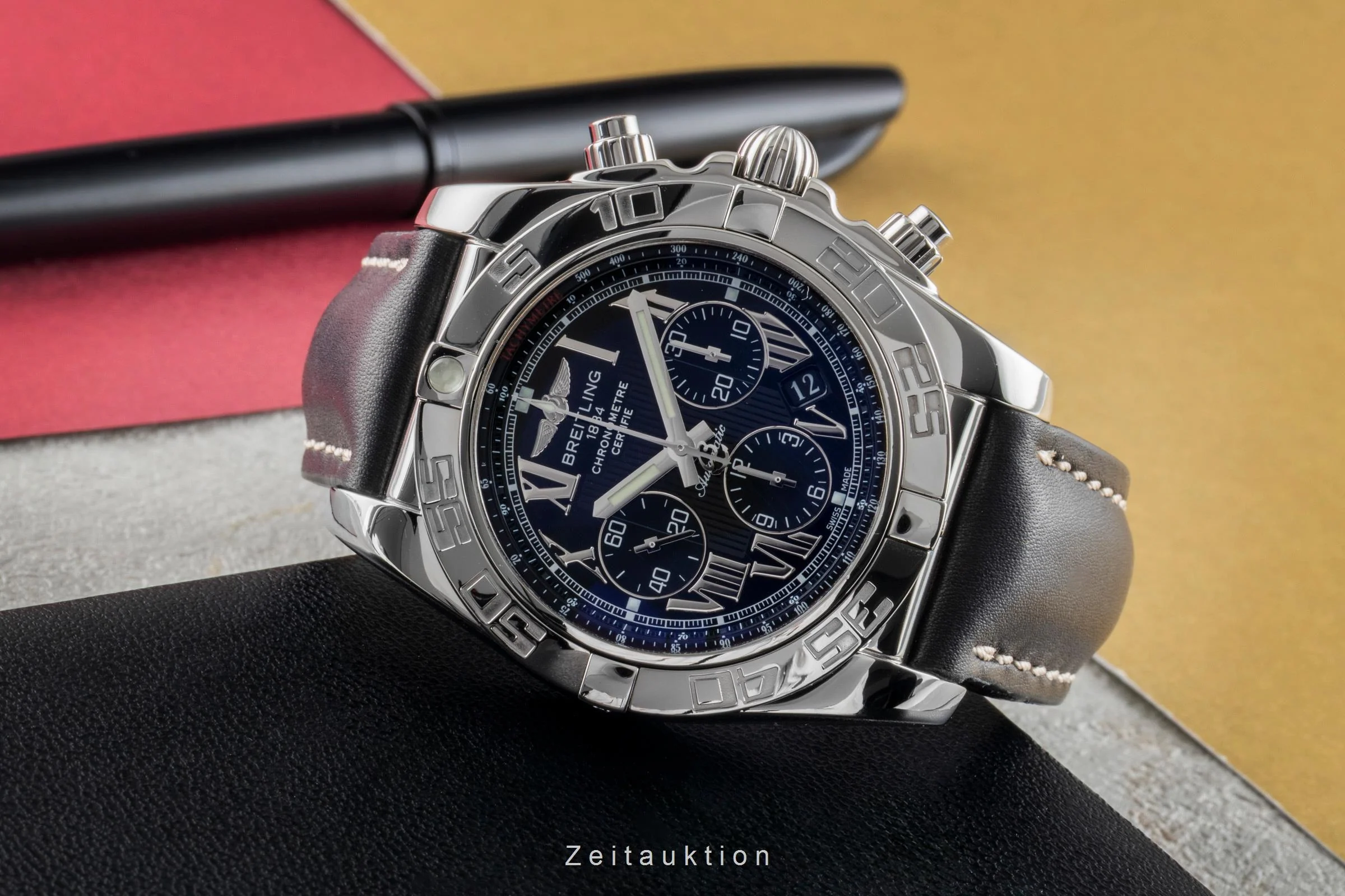 Breitling Chronomat 44 chronograph steel automatic men's watch AB0110  [2505522] - Image 3