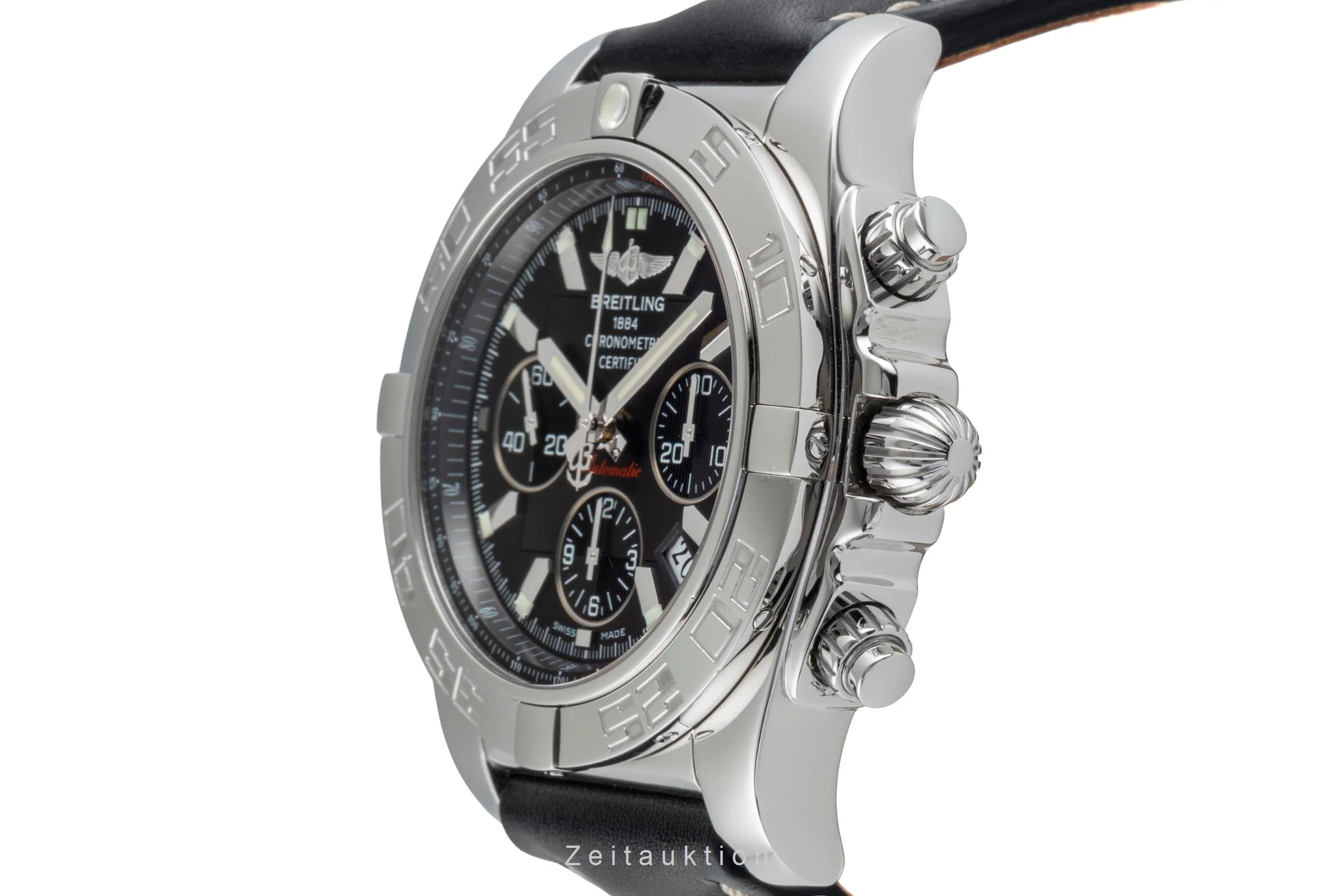 Breitling Chronomat 44 chronograph steel automatic men's watch AB0110  [2505601] - Image 7