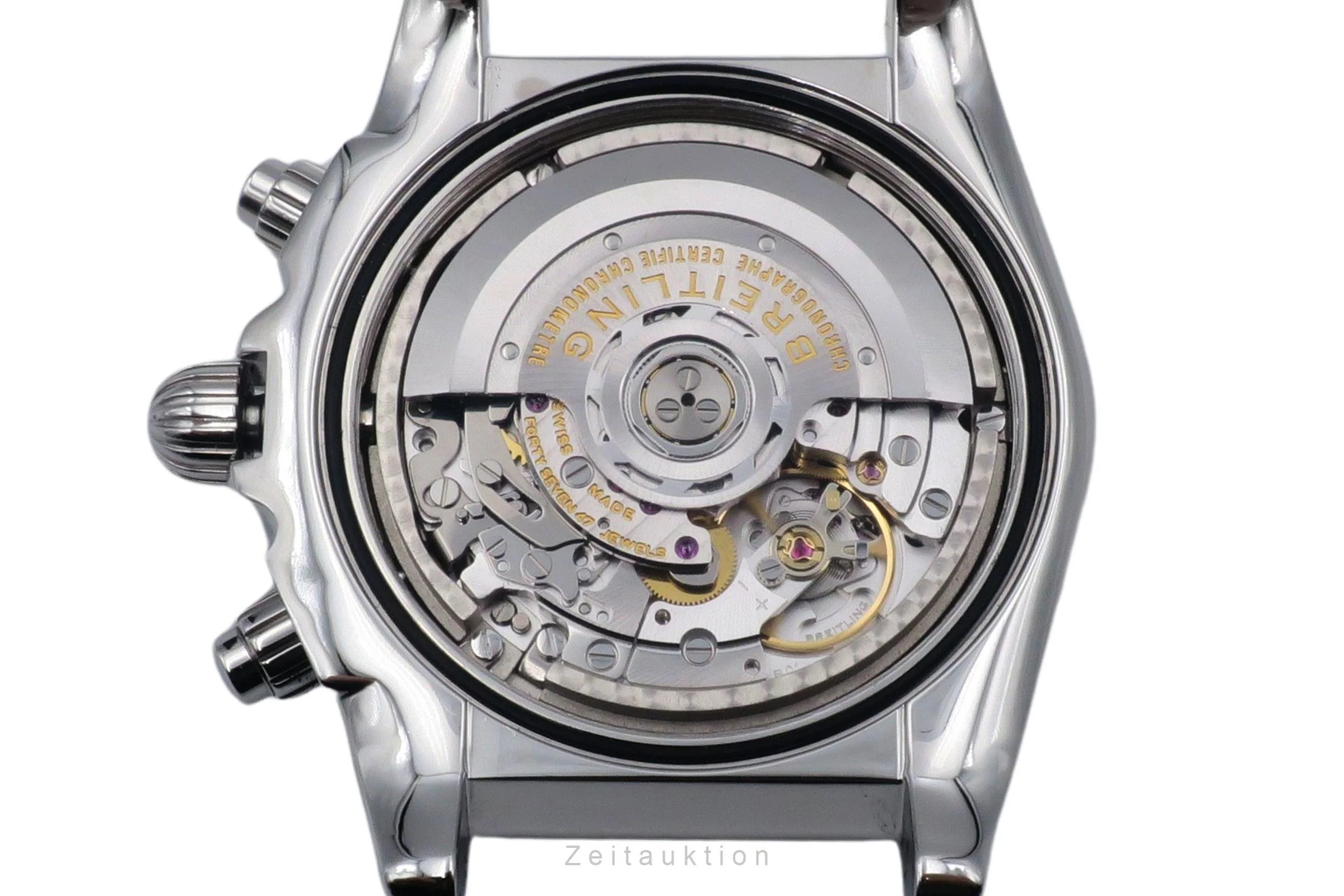 Breitling Chronomat 44 chronograph steel automatic men's watch AB0110  [2507366] - Image 14