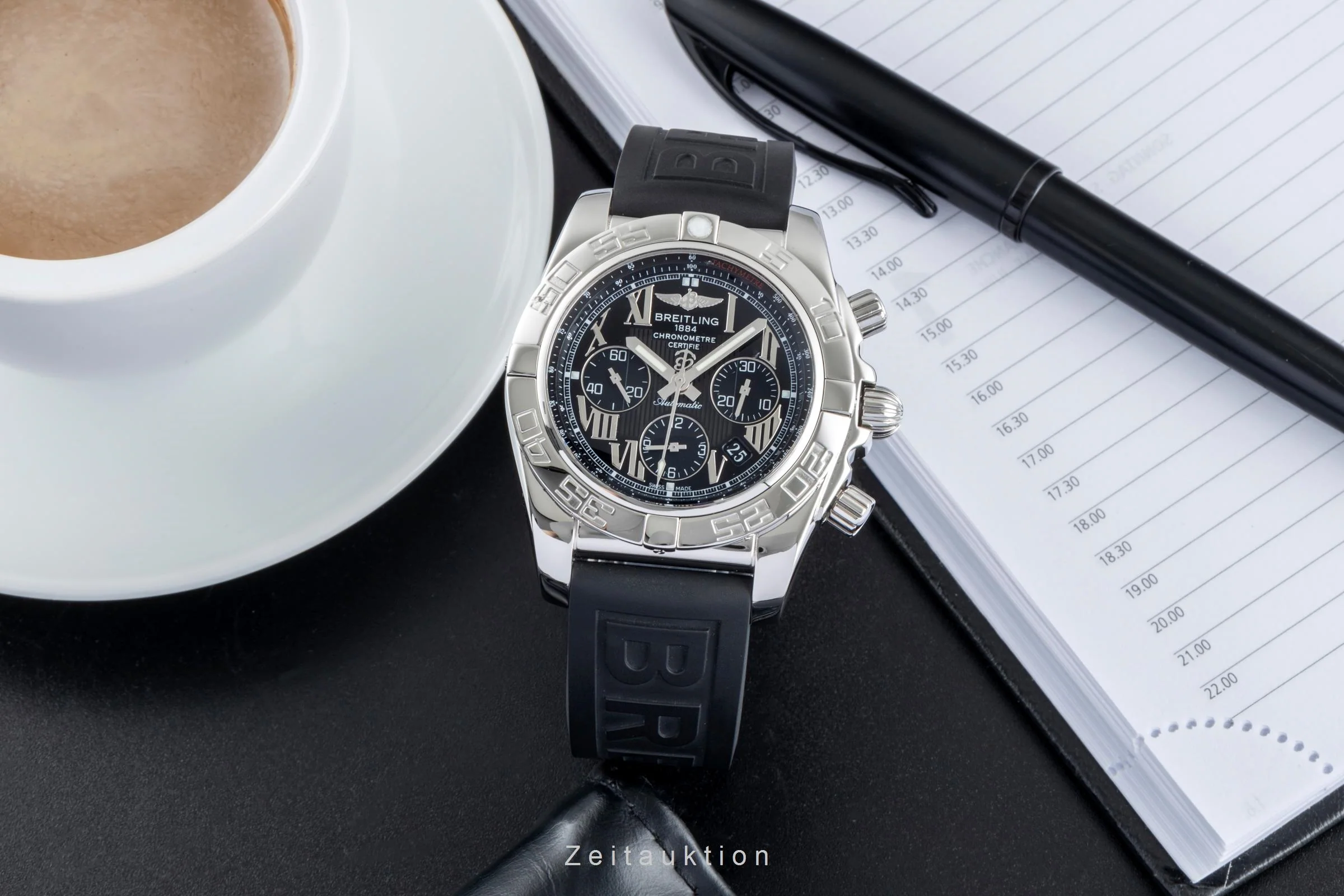 Breitling Chronomat 44 chronograph steel automatic men's watch AB0110  [2507366] - Image 4