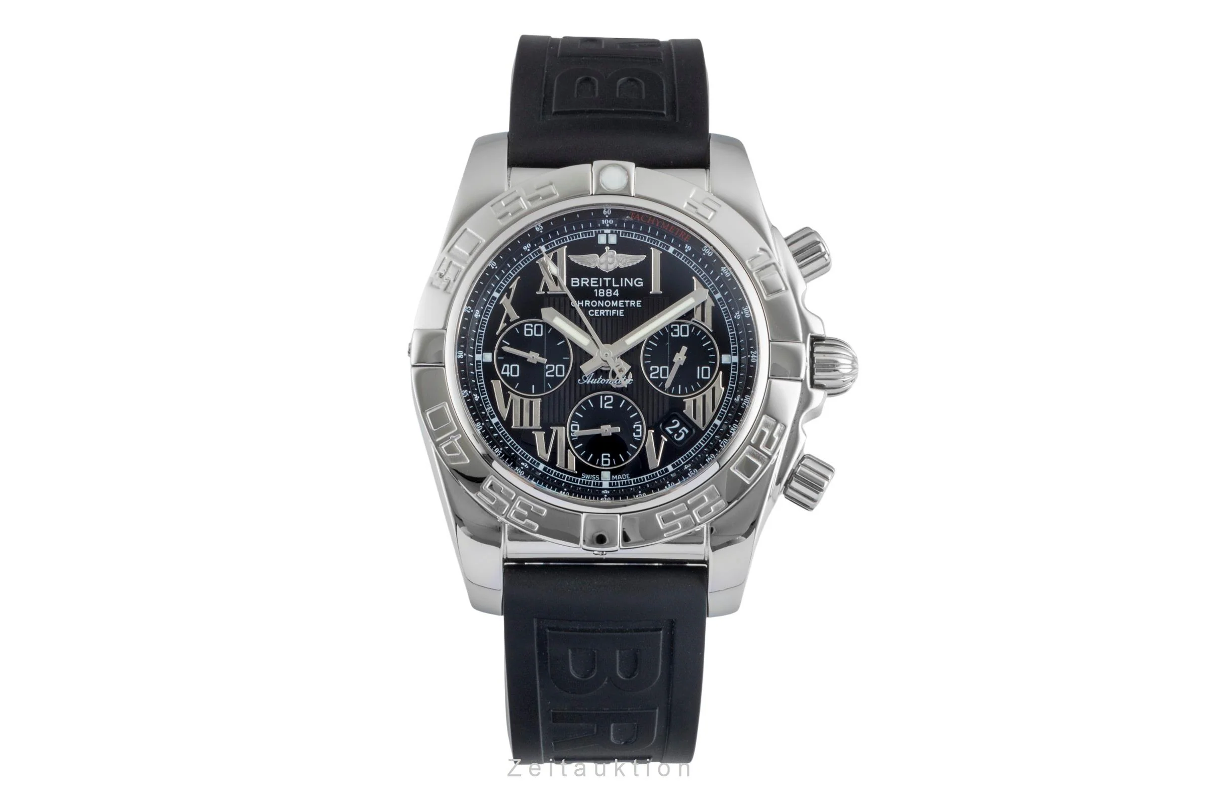 Breitling Chronomat 44 chronograph steel automatic men's watch AB0110  [2507366] - Image 5