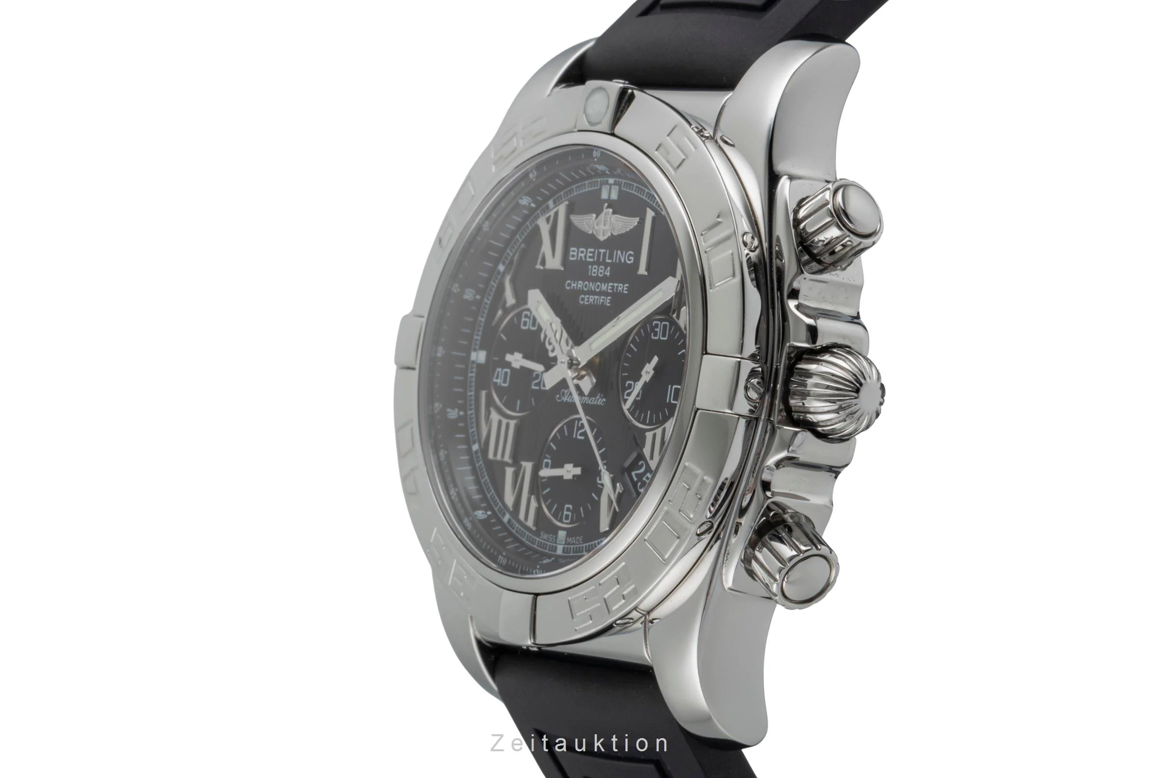 Breitling Chronomat 44 chronograph steel automatic men's watch AB0110  [2507366] - Image 7