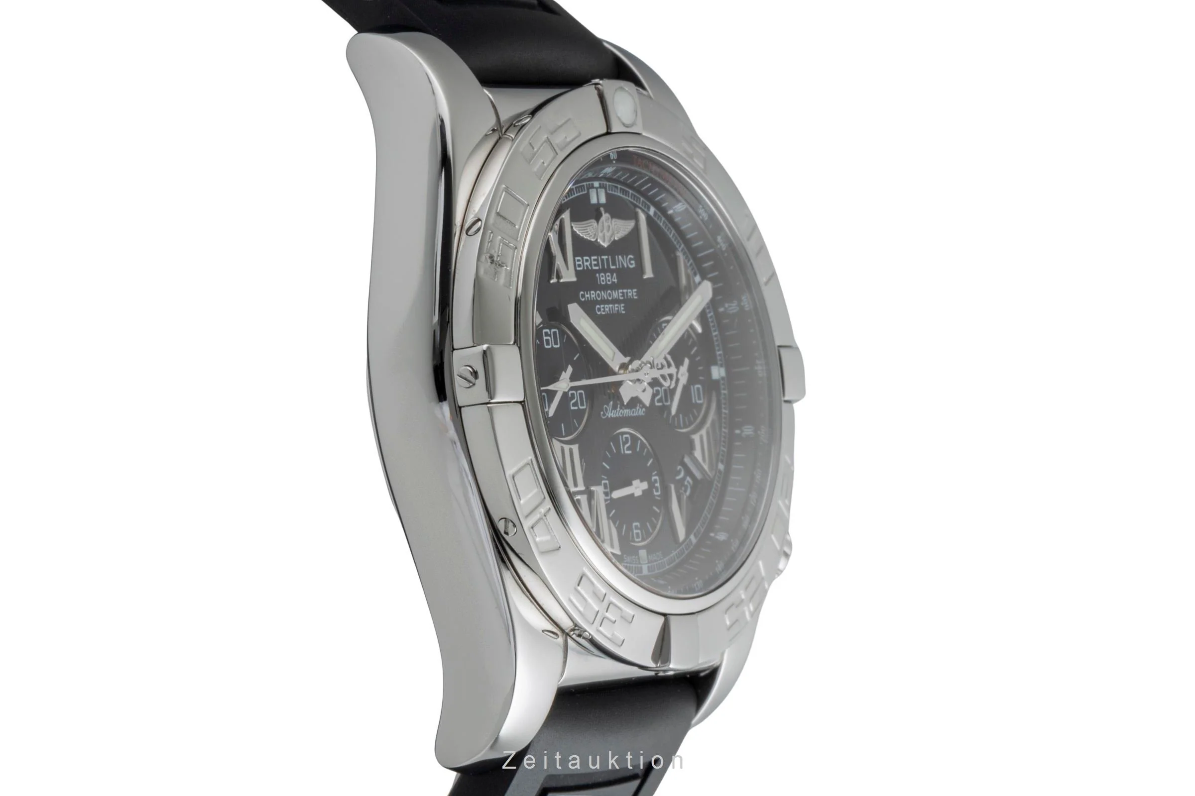 Breitling Chronomat 44 chronograph steel automatic men's watch AB0110  [2507366] - Image 8