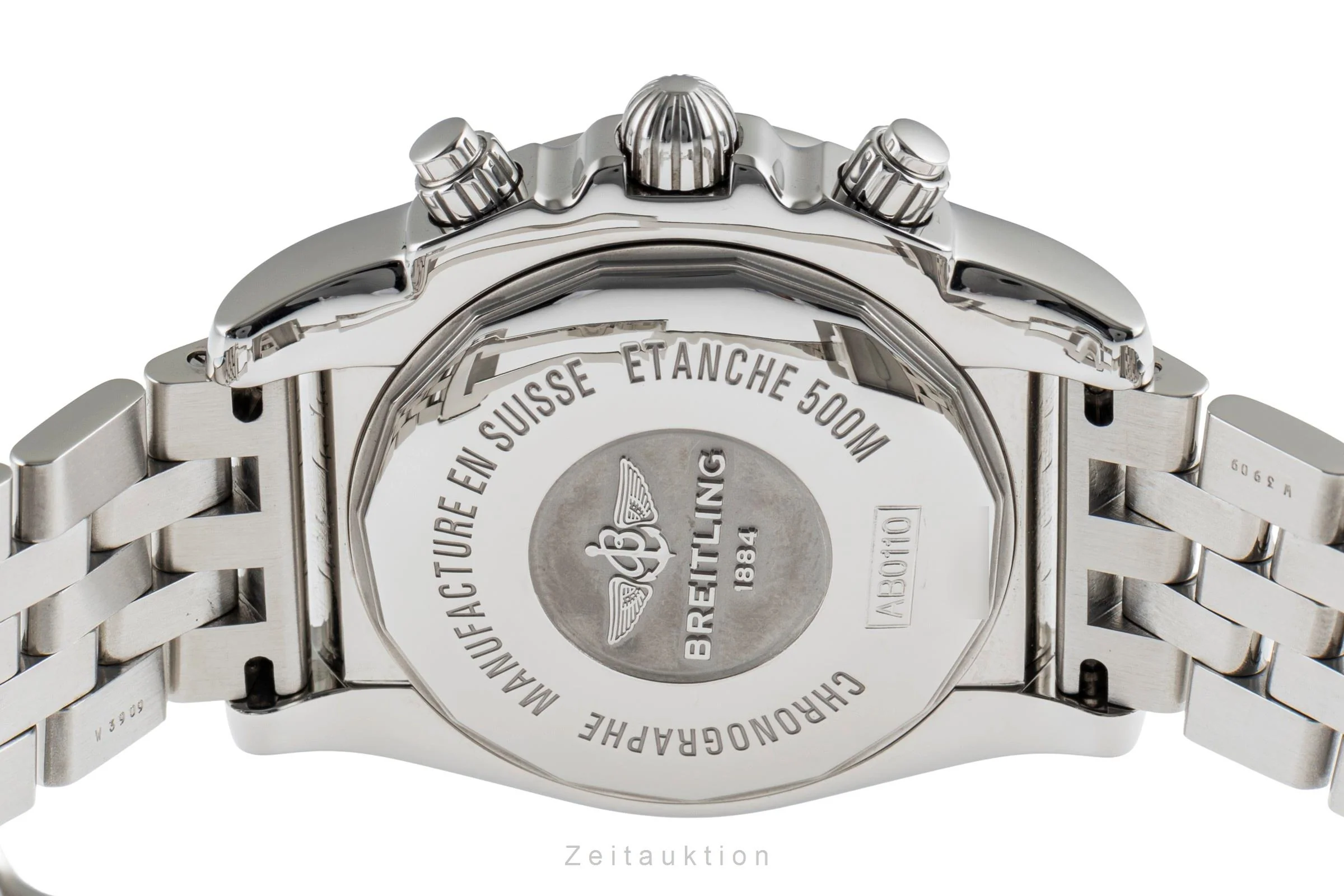 Breitling Chronomat 44 chronograph steel automatic men's watch AB0110  A011G76PA  [2503504] - Image 12