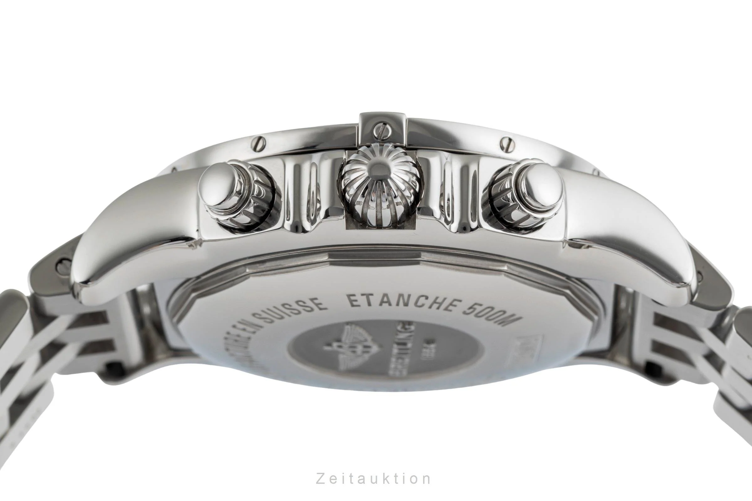 Breitling Chronomat 44 chronograph steel automatic men's watch AB0110  A011G76PA  [2503504] - Image 13