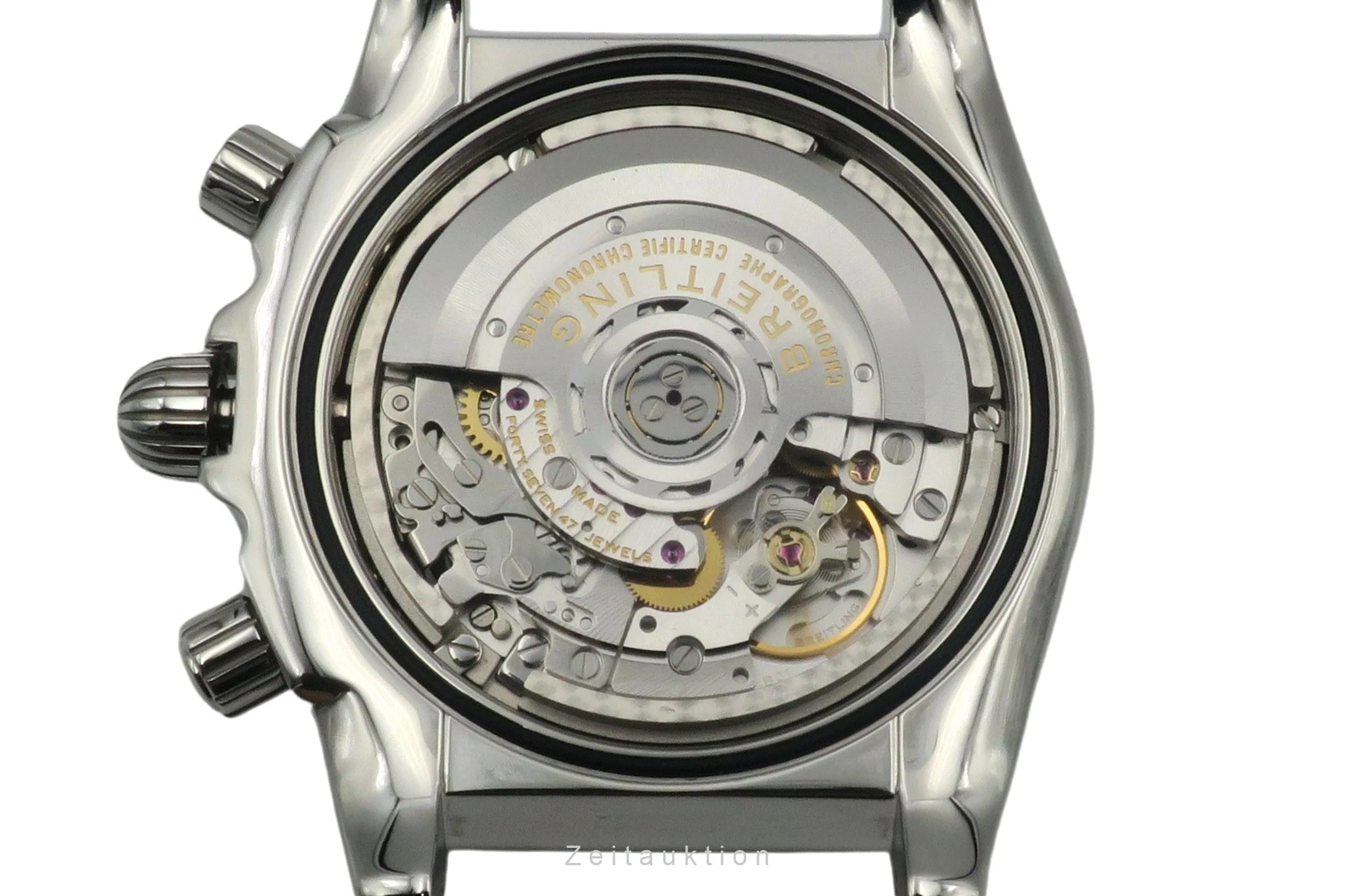 Breitling Chronomat 44 chronograph steel automatic men's watch AB0110  A011G76PA  [2503504] - Image 15