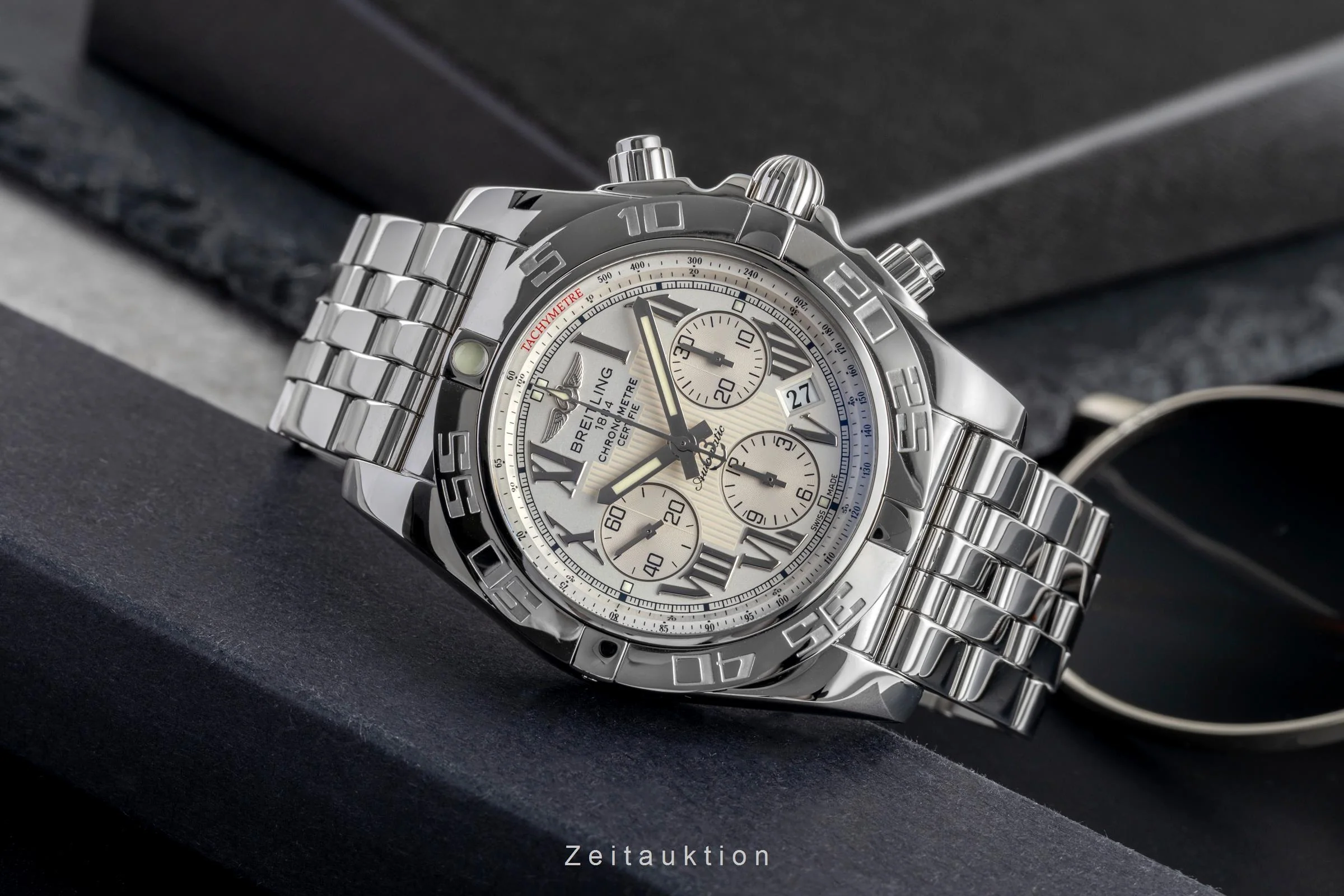 Breitling Chronomat 44 chronograph steel automatic men's watch AB0110  A011G76PA  [2503504] - Image 3