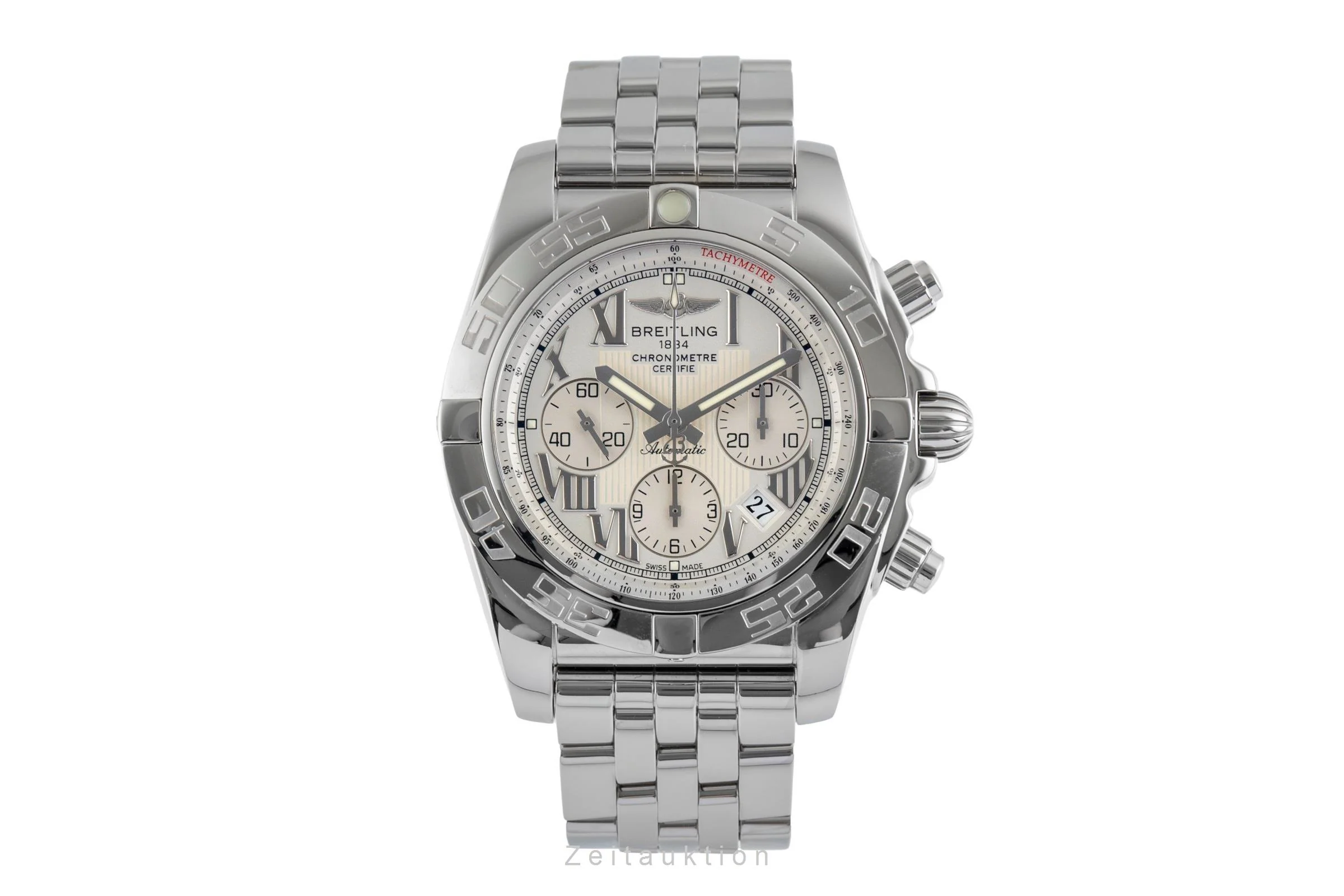 Breitling Chronomat 44 chronograph steel automatic men's watch AB0110  A011G76PA  [2503504] - Image 5